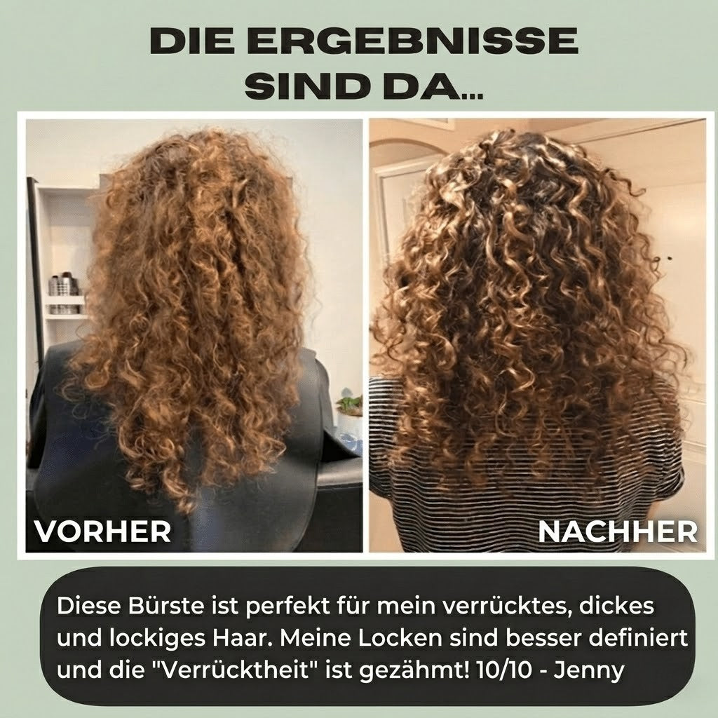 (1+1 GRATIS) Ceralina | Lockenbürste [Letzter Tag Rabatt]