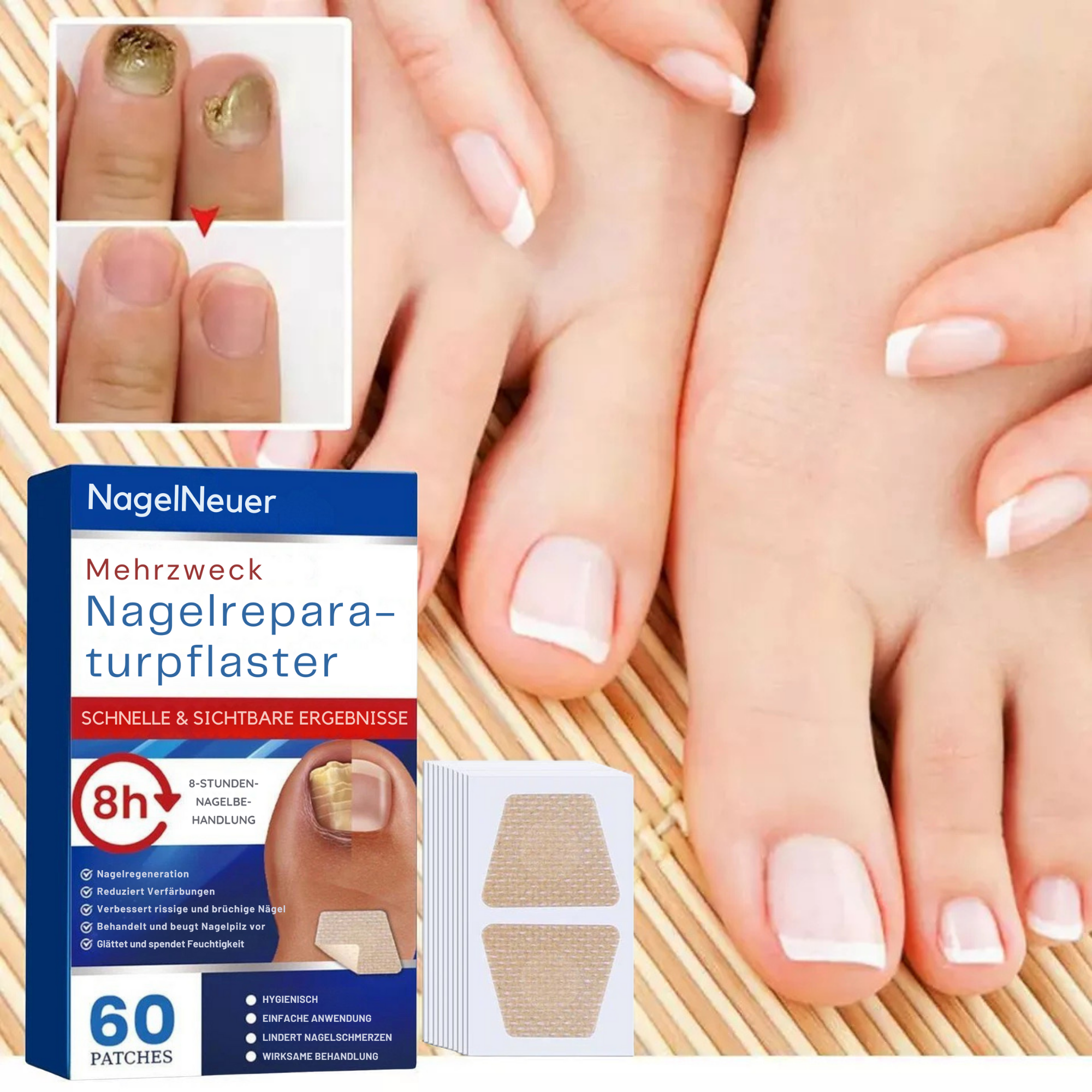 NagelNeuer / Wirksame Behandlung Von Nagelpilz (1+1 GRATIS)