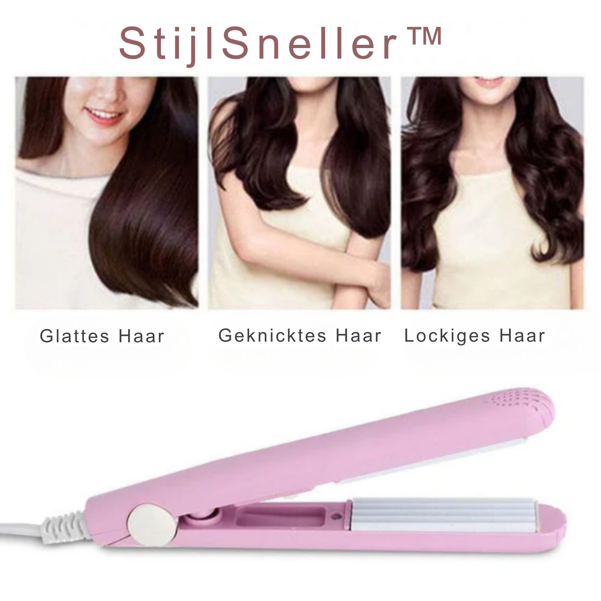 StijlSchneller™ Mini Lockenstab
