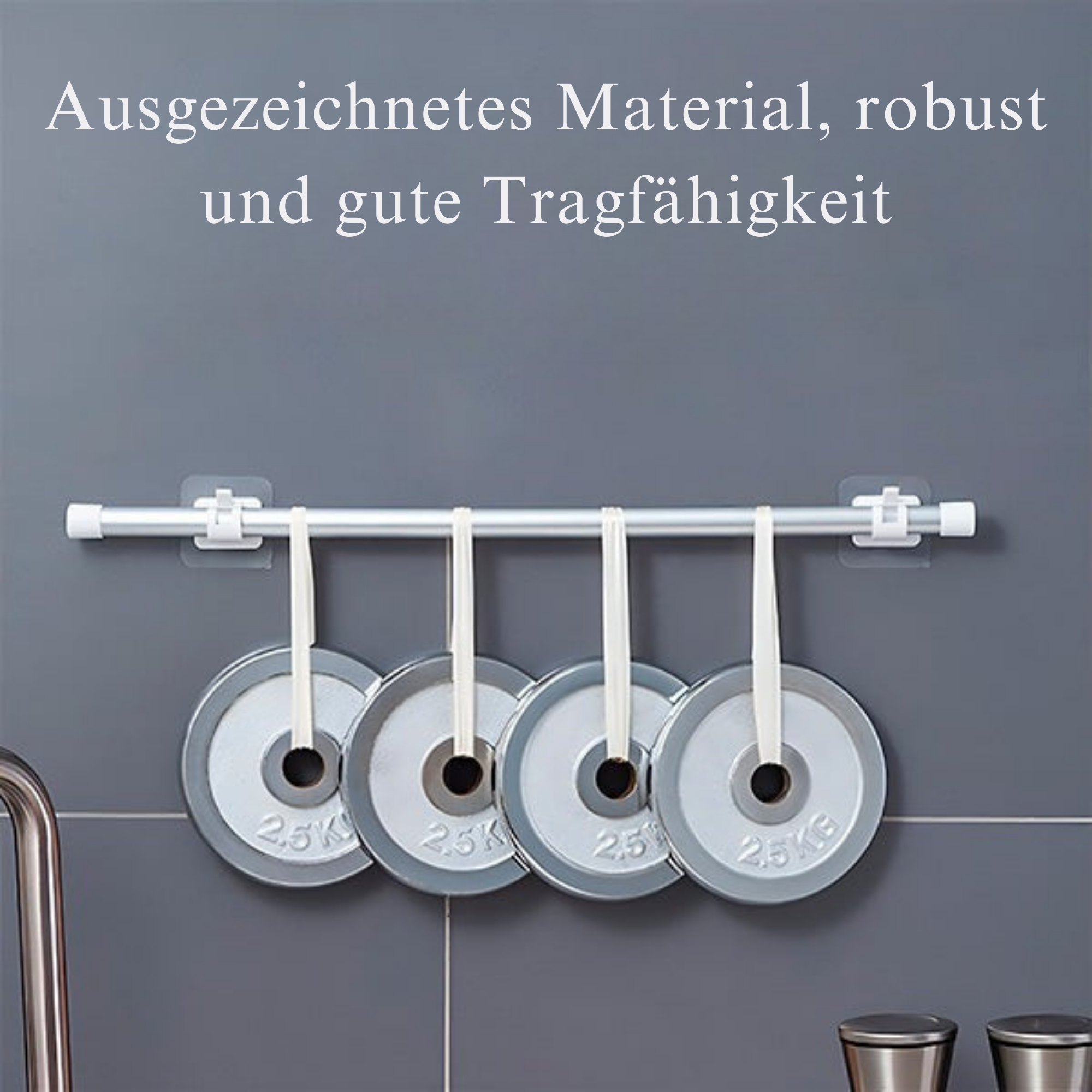 GreifGrip™ / Tragbare Wandhaken