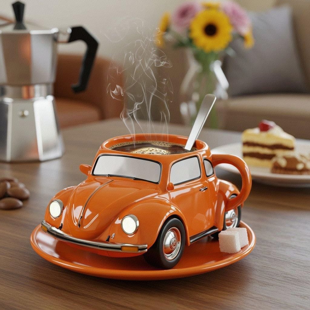 KäferKaffee™ / Kaffeetasse aus Keramik