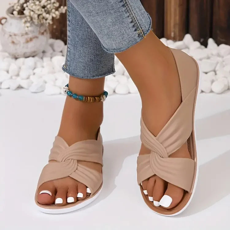 Gabriele / Bowtie Slide Sandalen