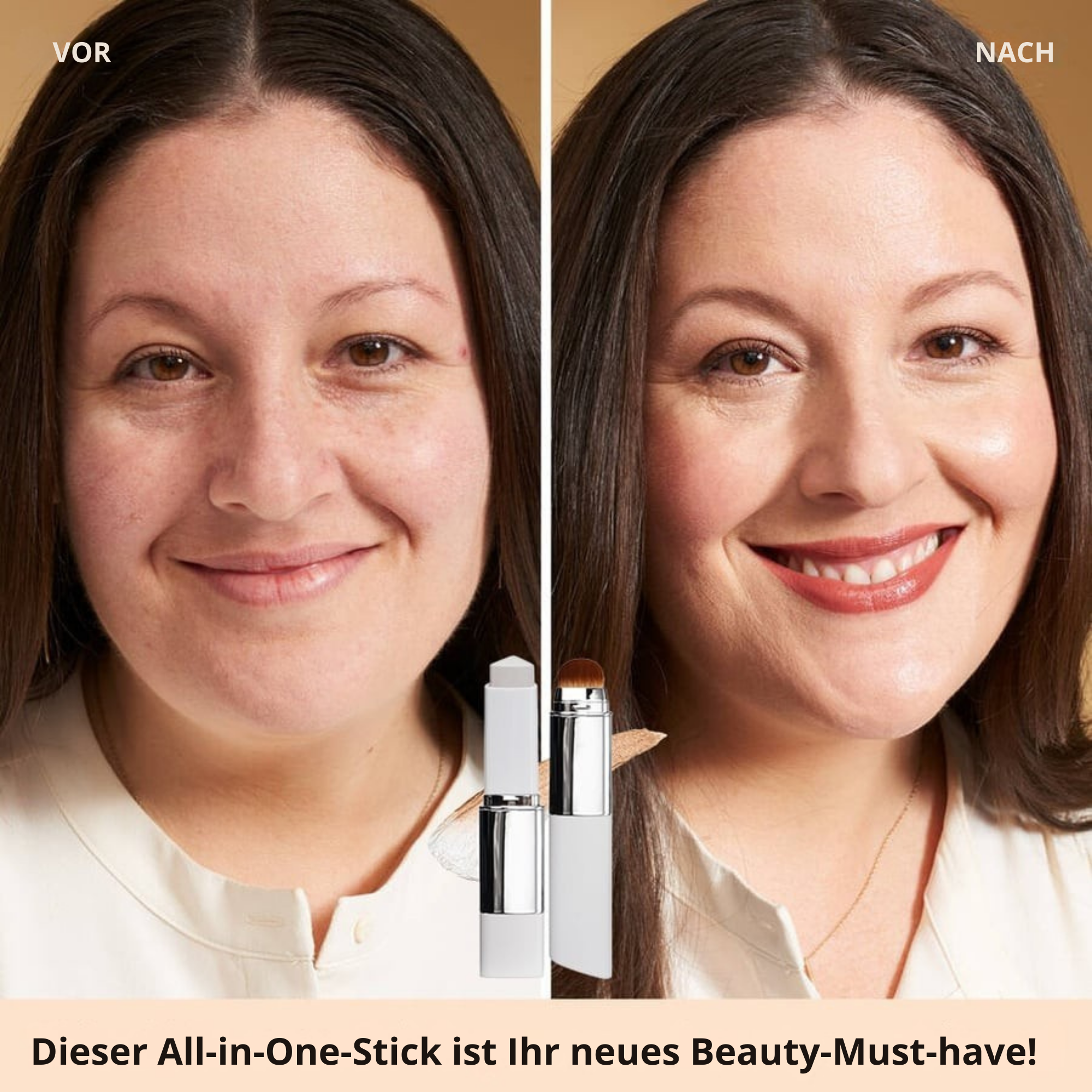 PflegePinsel™ / Foundation Stick für makellose Haut