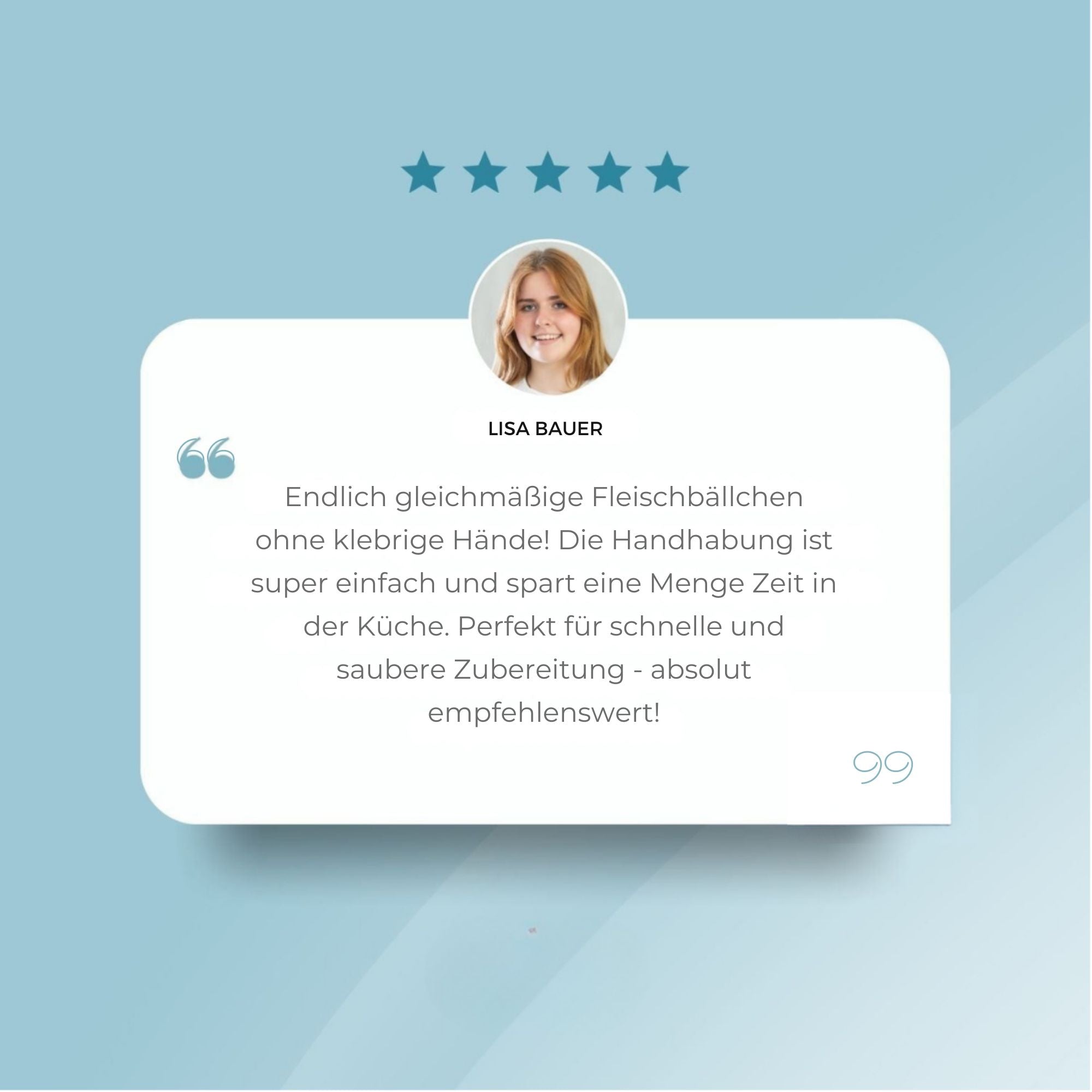 KlopsKönig™ / Edelstahl-Frikadellenform