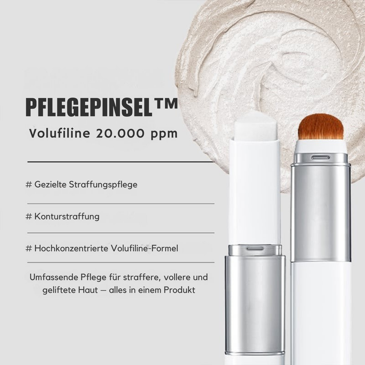 PflegePinsel™ / Foundation Stick für makellose Haut
