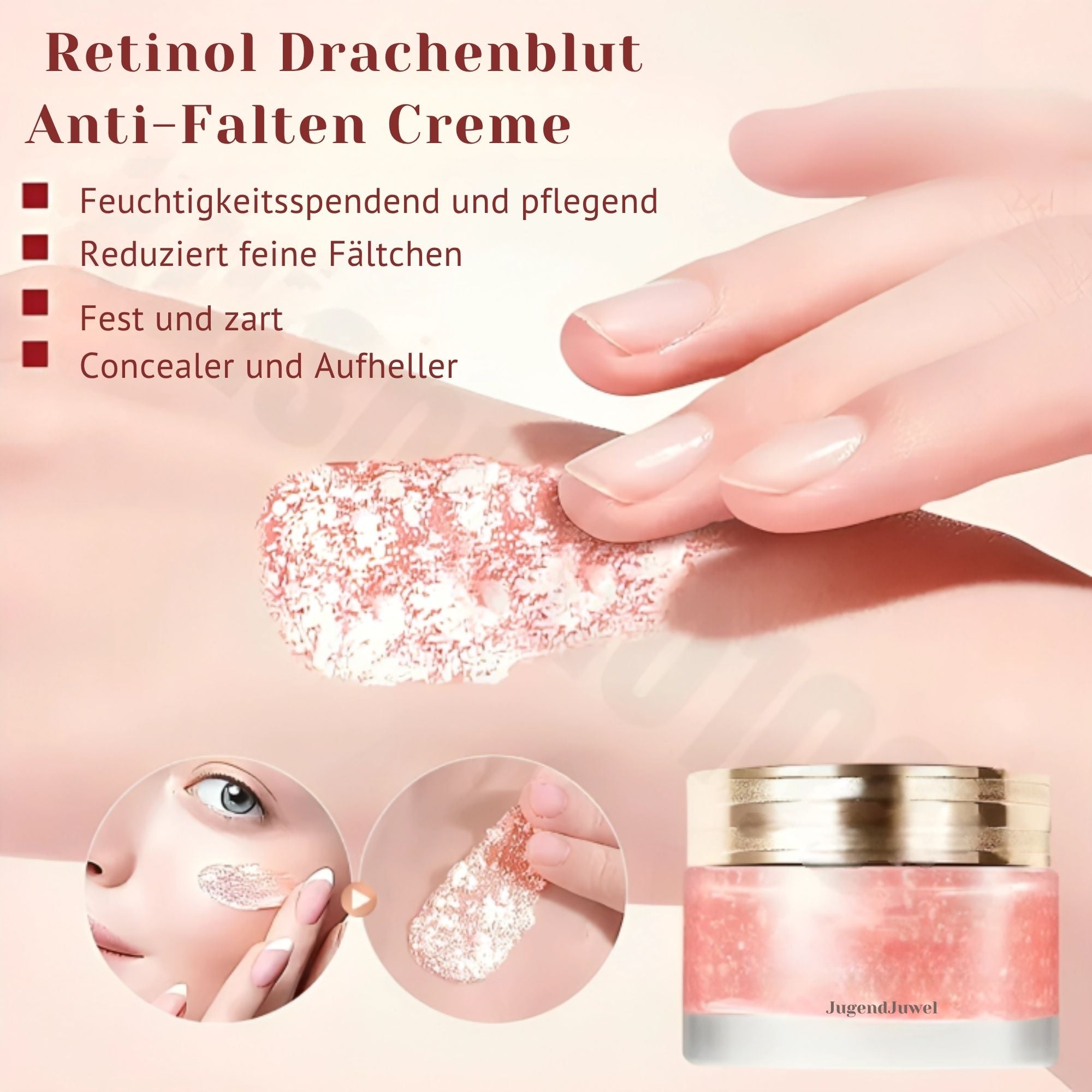 JugendJuwel™ / Retinol Drachenblut Anti-Falten Creme (1+1 GRATIS)