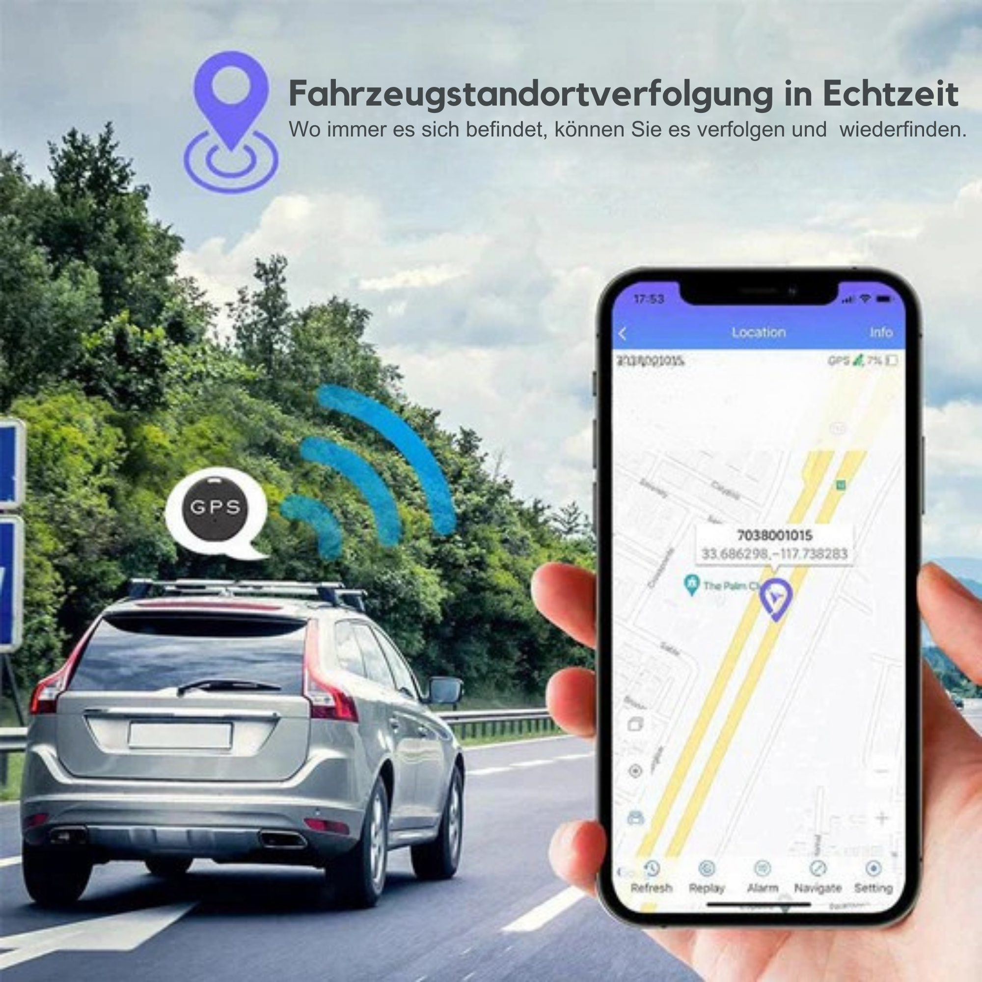 MagnoSpur™ / Mini-Magnet-GPS-Tracker (1+1 GRATIS)