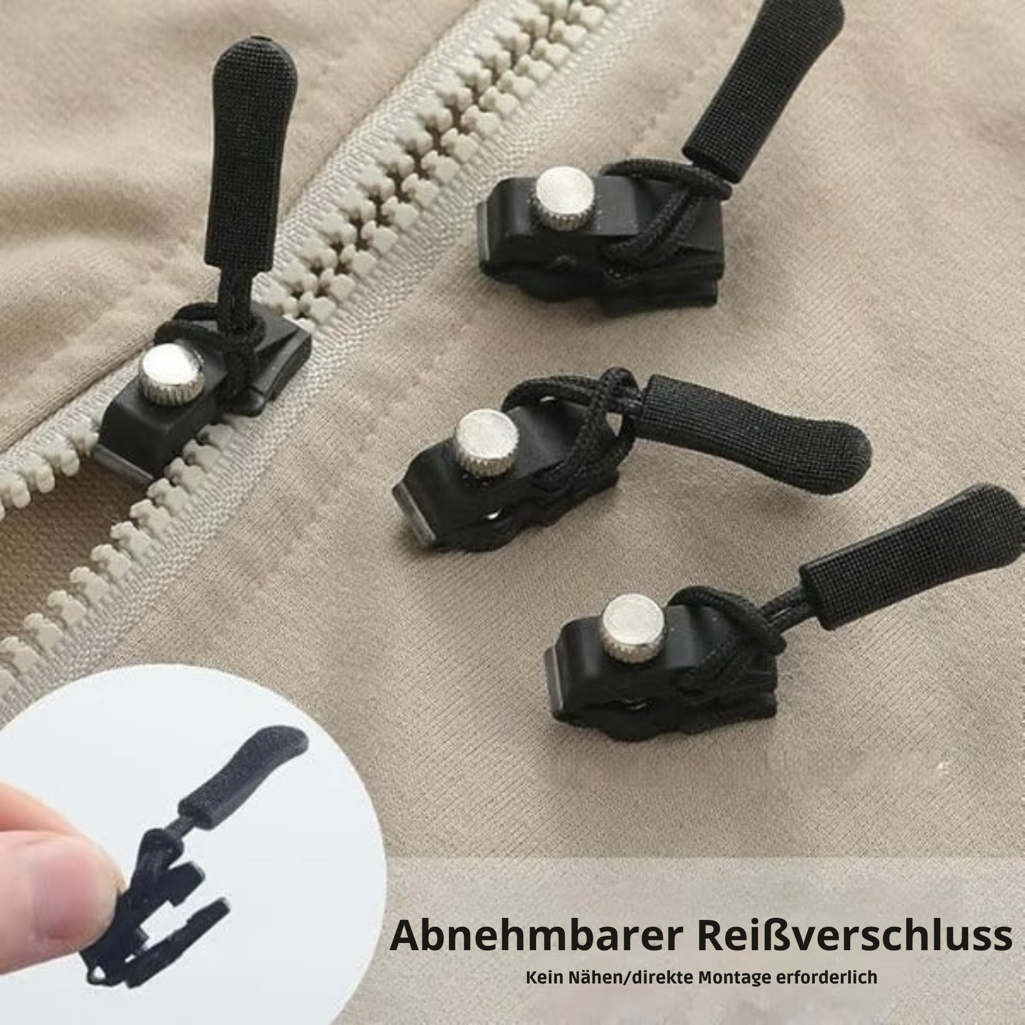 ZipZack™ / Abnehmbares Universelles Reißverschluss-Reparaturwerkzeug