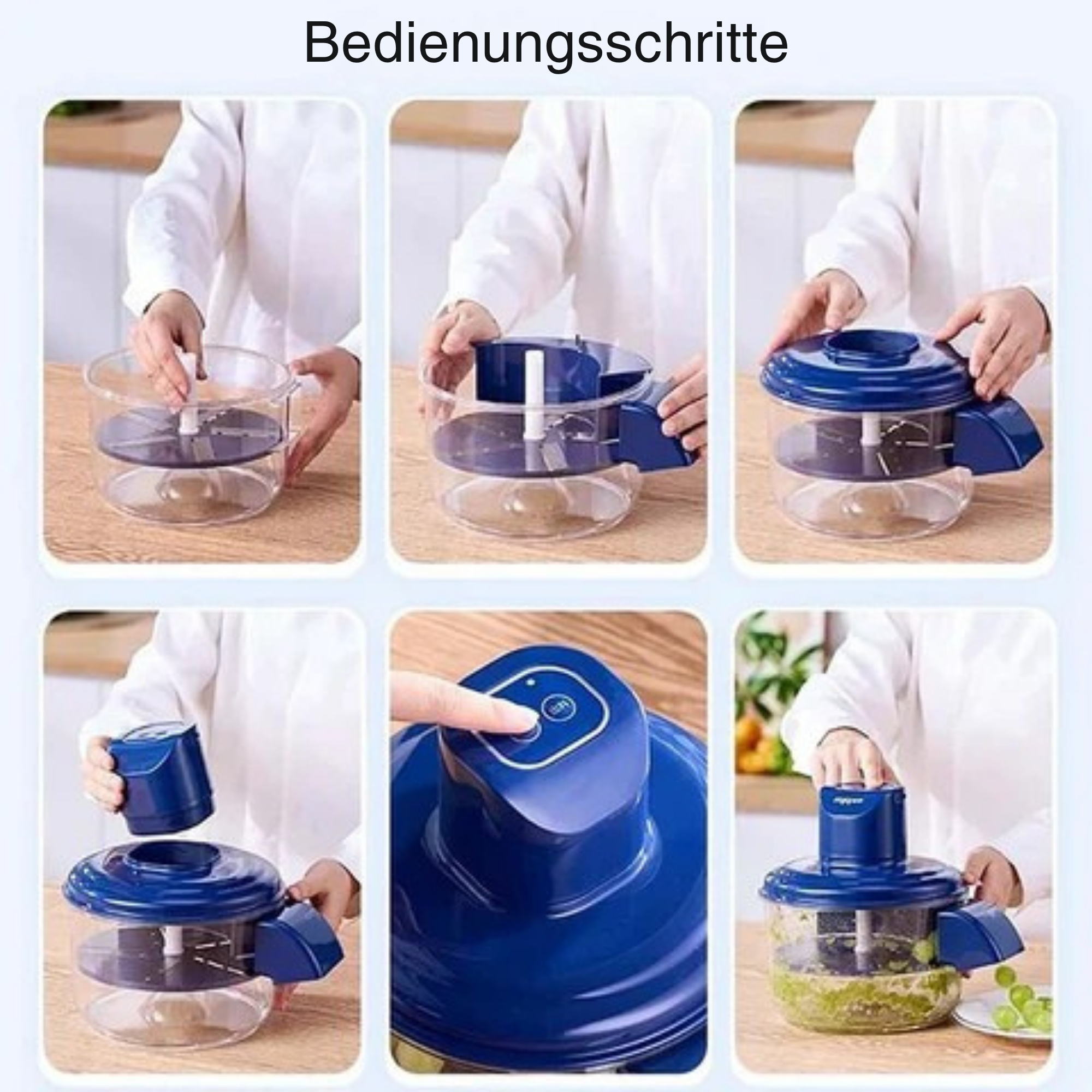 SchlupfSchäl™ / Automatischer Wiederaufladbarer Obstschäler