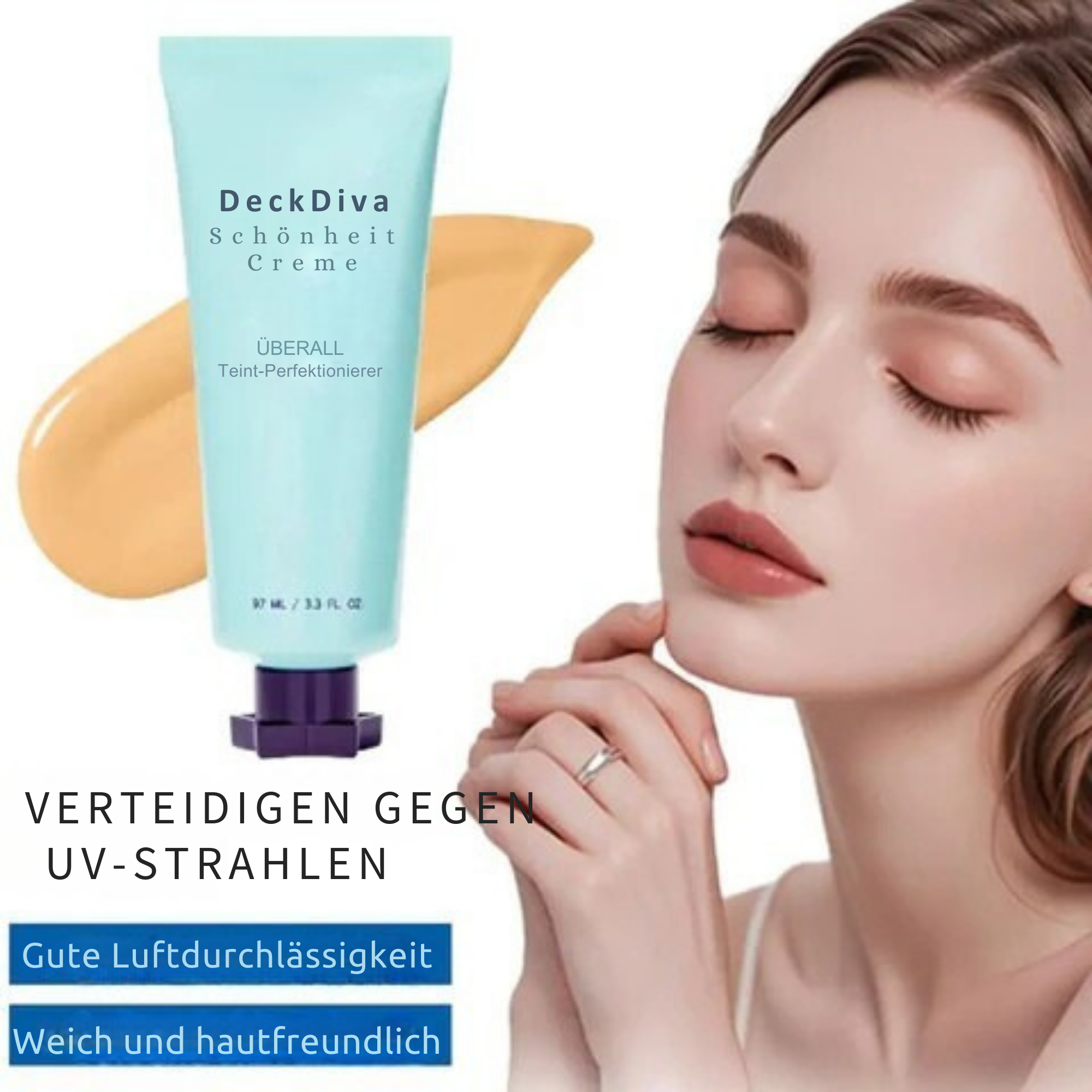 DeckDiva™ / Strahlende, Makellose Haut Entdecken (1+1 Gratis)