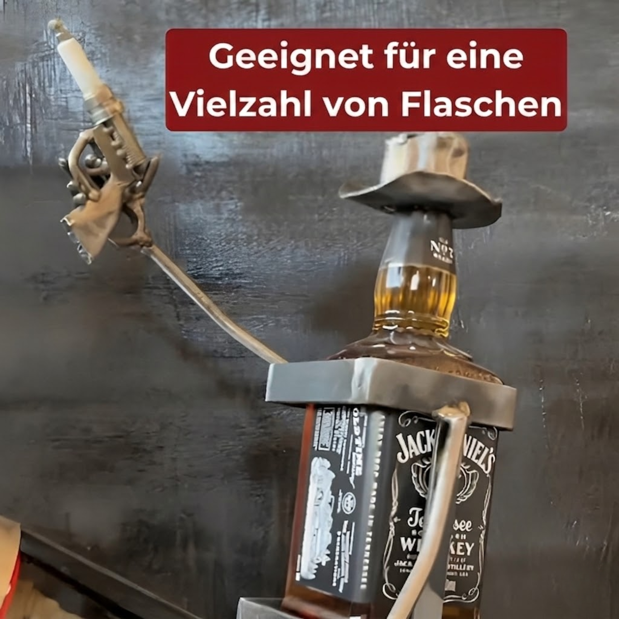 SkulDrop – Totenkopf Flaschenhalter | Deko, Partyspaß & Stil
