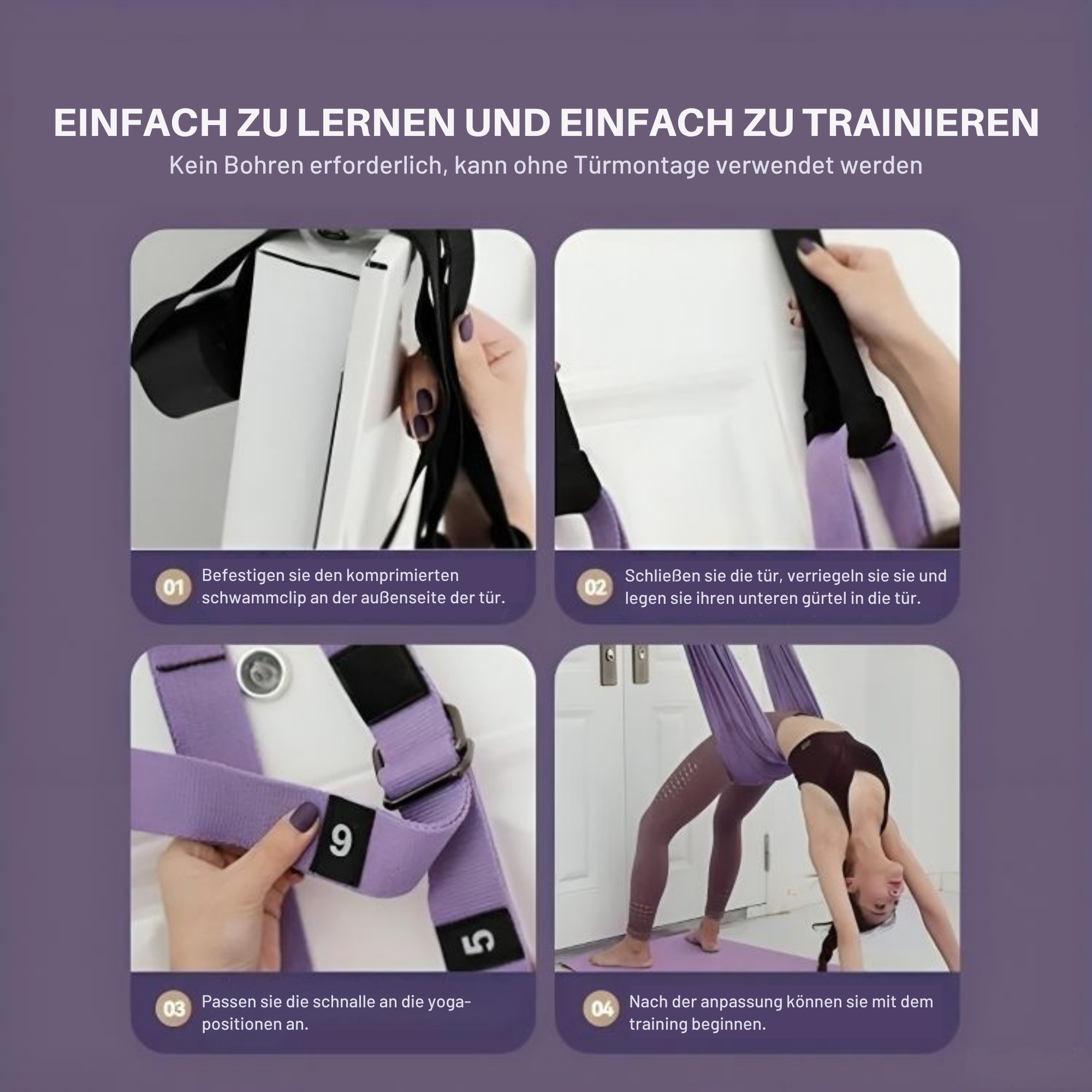 SchwebeStretch™ / Aerial Yoga-Seil