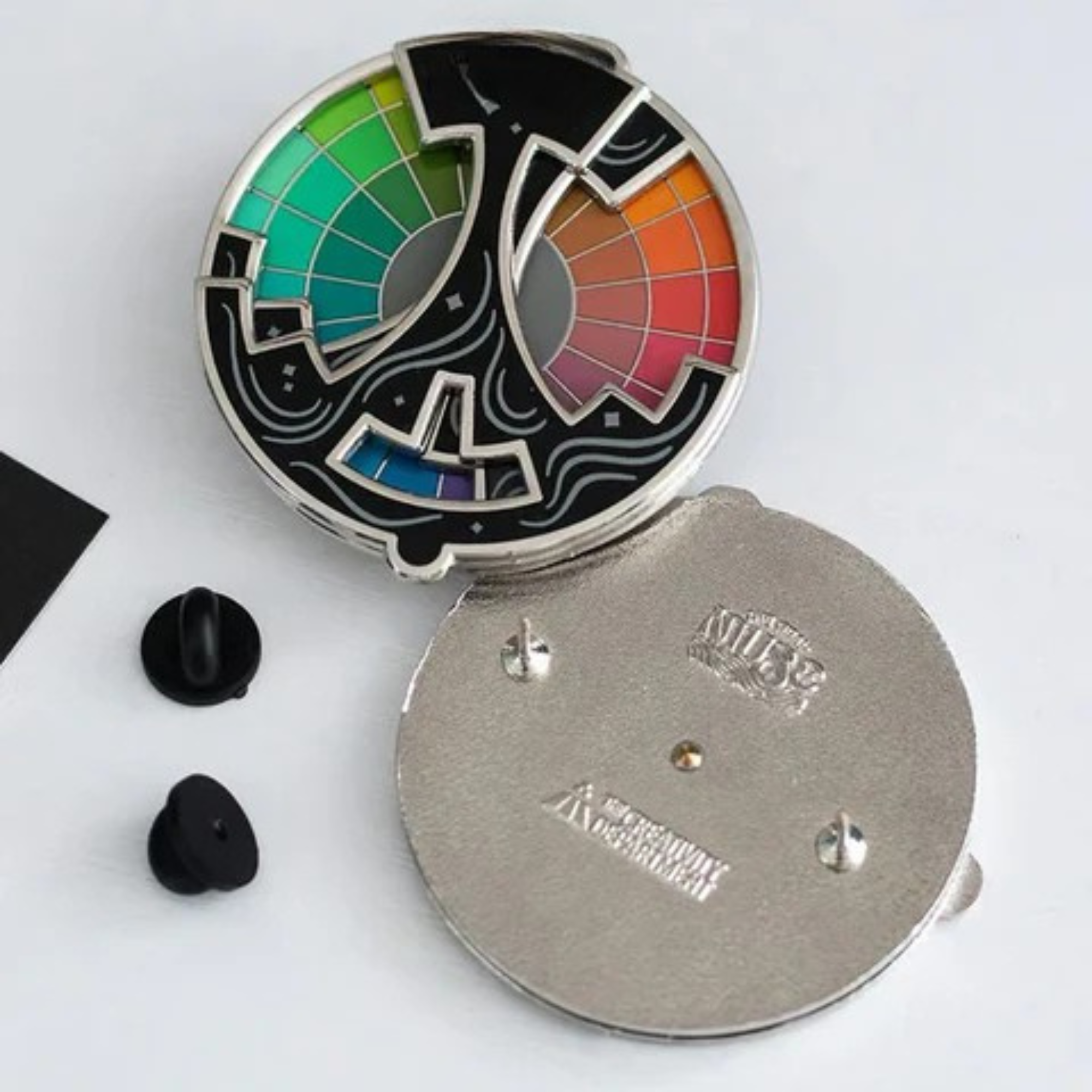 KunterKreis™ / Spaßiger Farbwechsel Emaille Pin