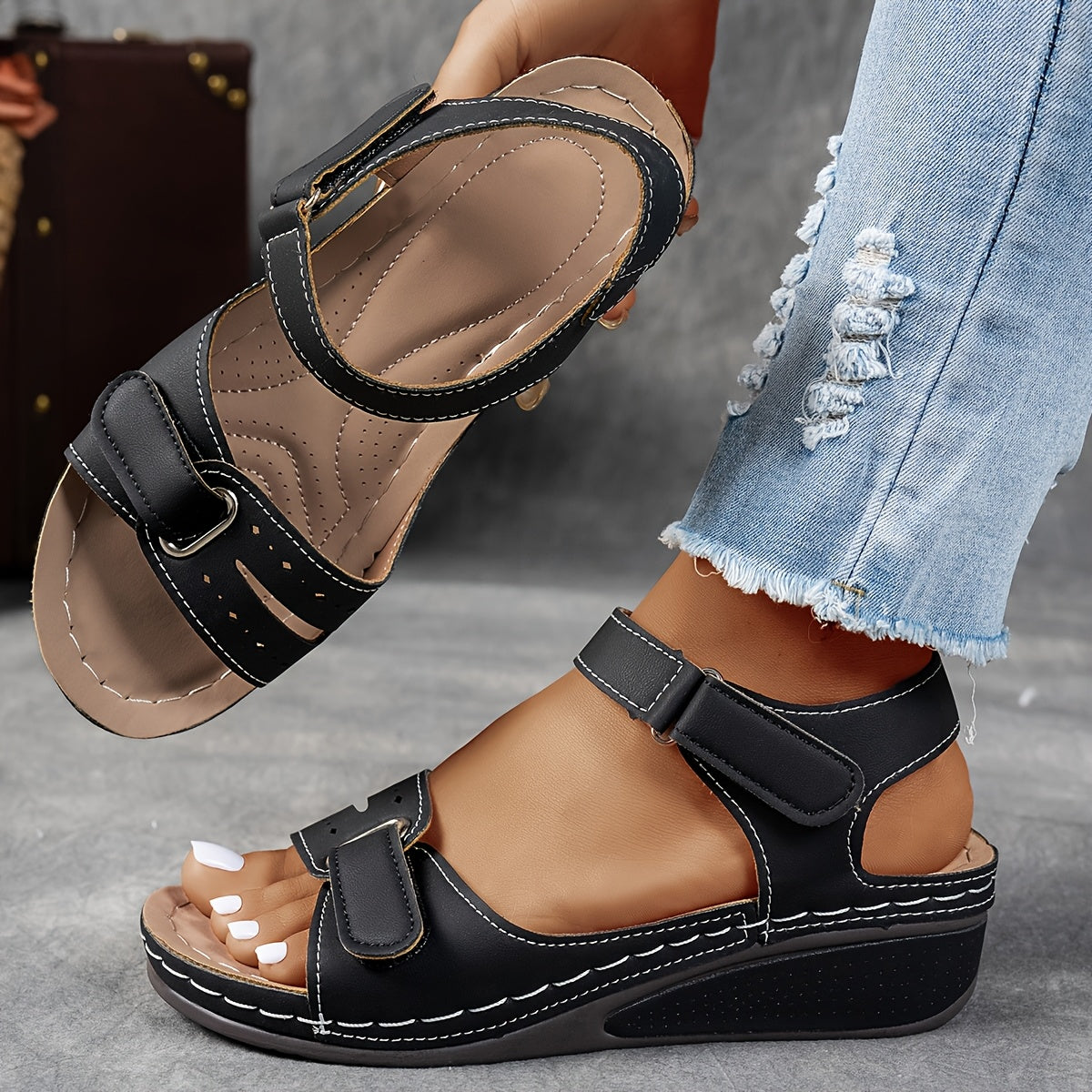 Velmira - Orthopädische Sandalen für schmerzfreies Gehen
