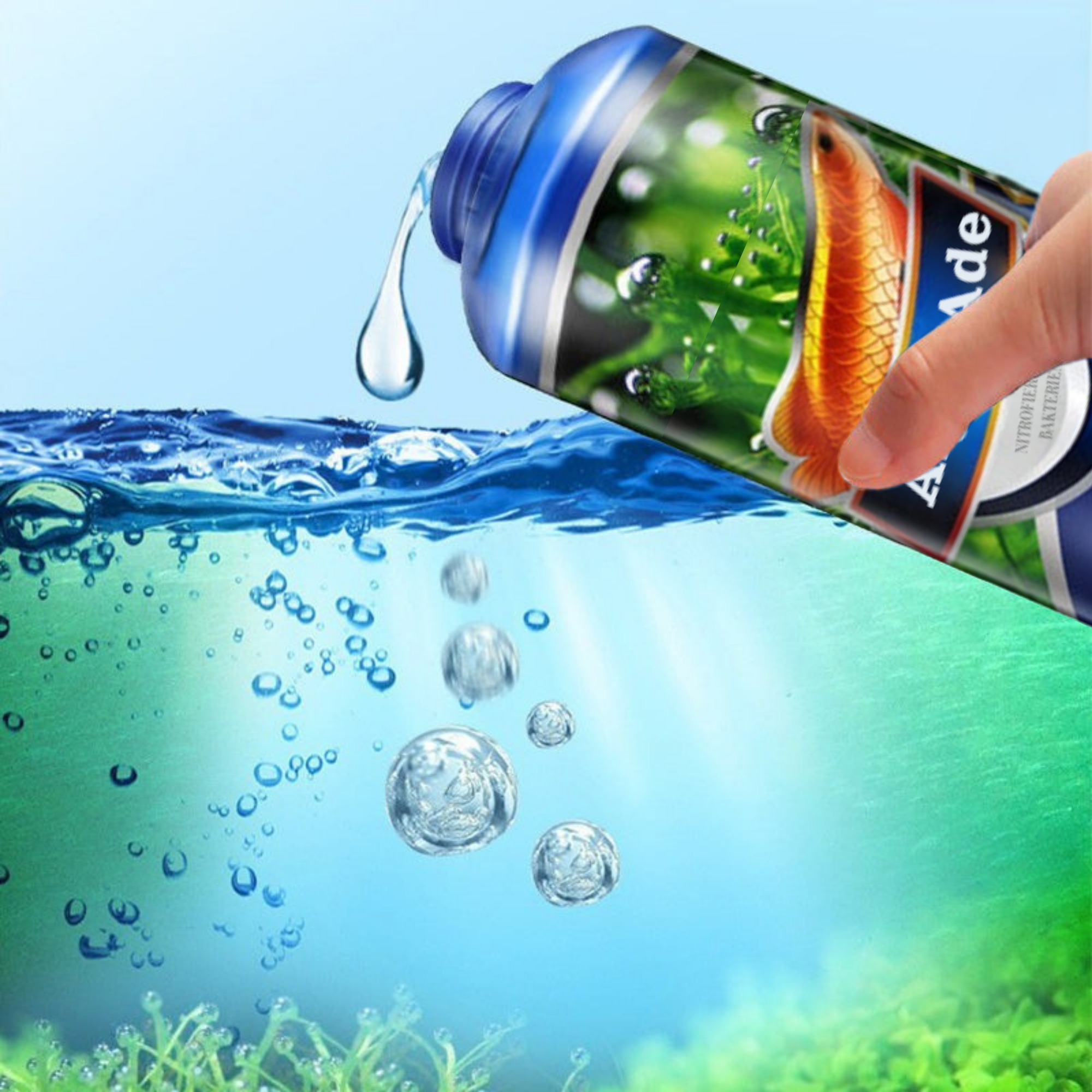 AlgenAde™ / Kristallklares Aquariumwasser In Nur 3 Tagen (1+1 GRATIS)