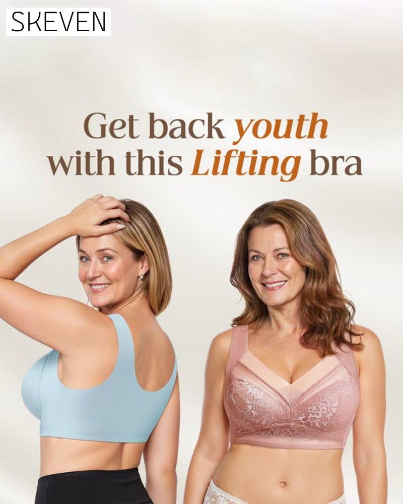 Nahtloser, sexy Push-up-BH ohne Bügel