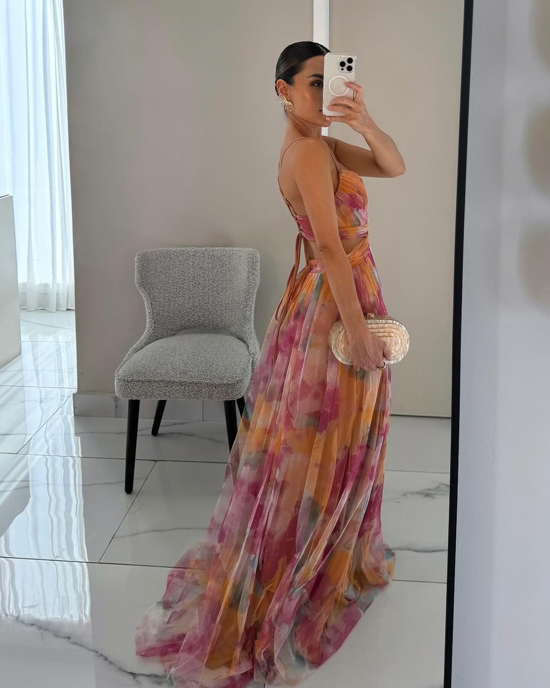 Karoline™ / Charmantes Blütenkleid
