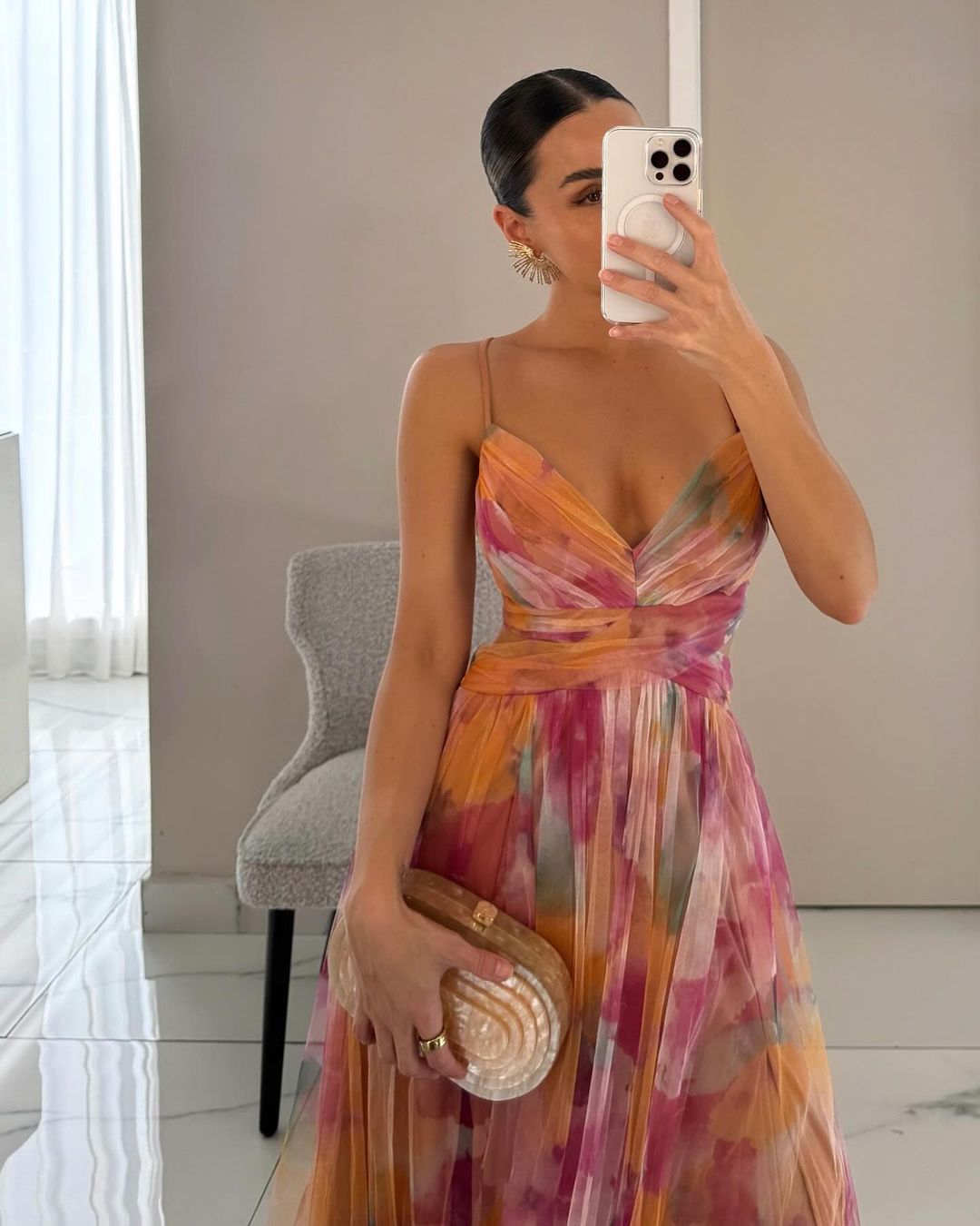 Karoline™ / Charmantes Blütenkleid