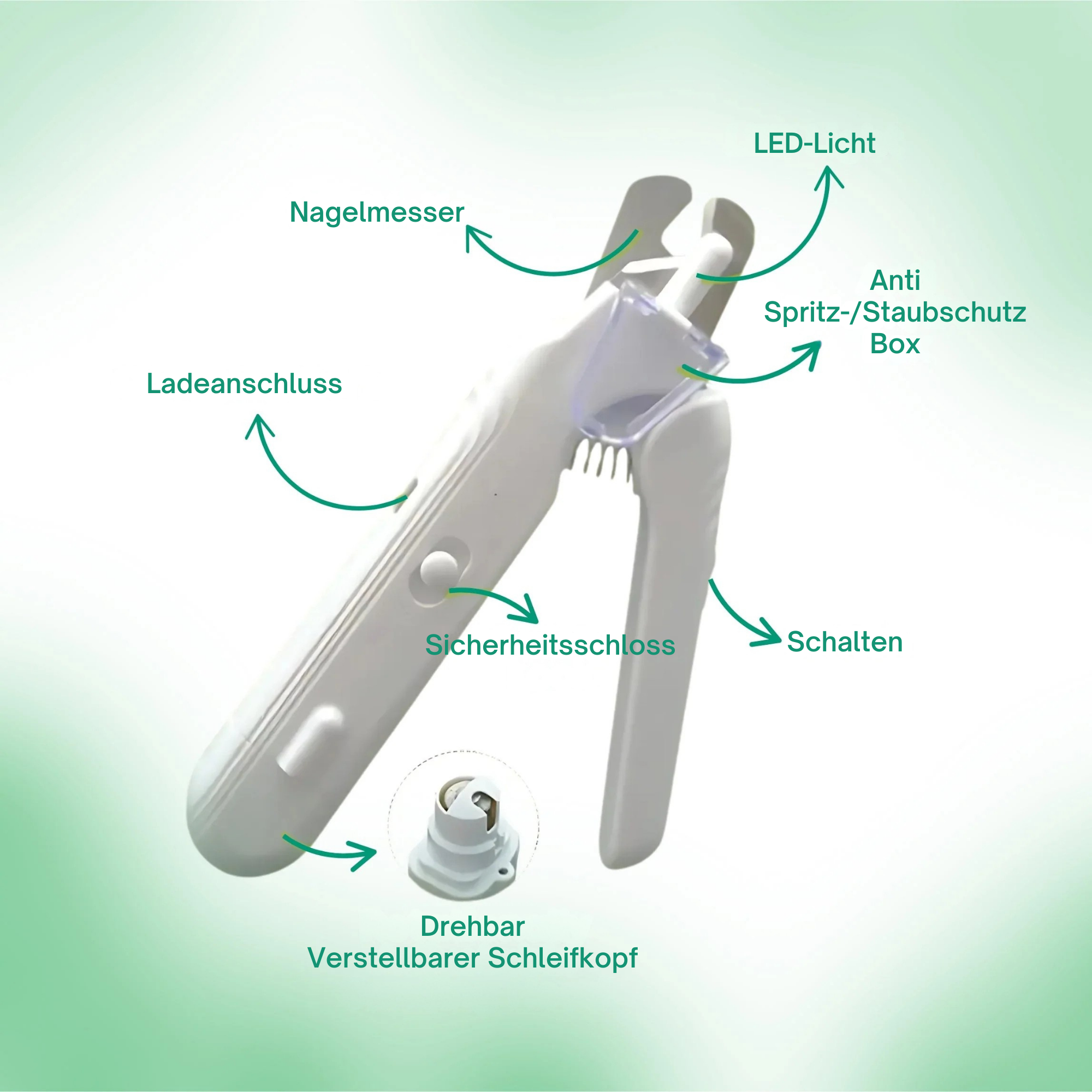 FellFeile™ / Angstfreies Nägelschneiden