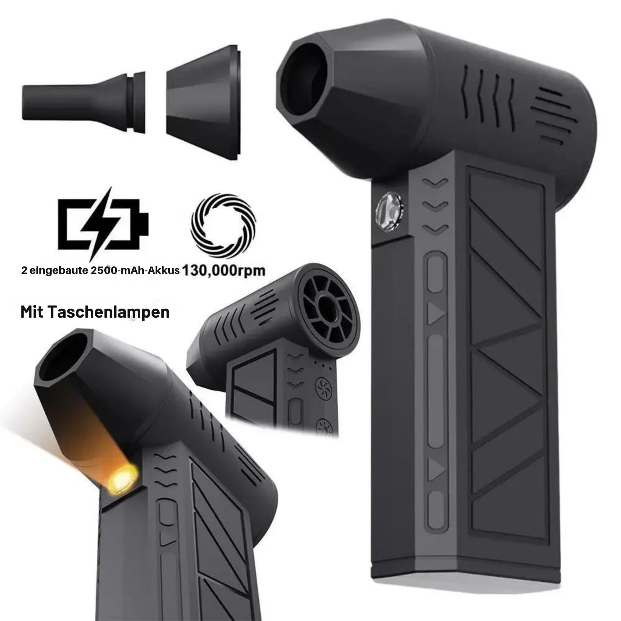 BlitzBläser™ / Kompaktes Gebläse für müheloses Reinigen