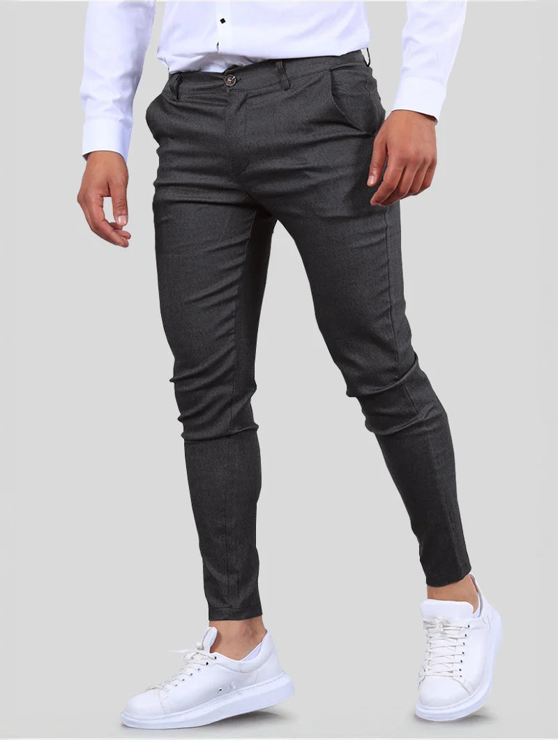 Flexform – Slim-Fit Stretchhose in Blau mit 4-Wege-Stretch für maximale Beweglichkeit