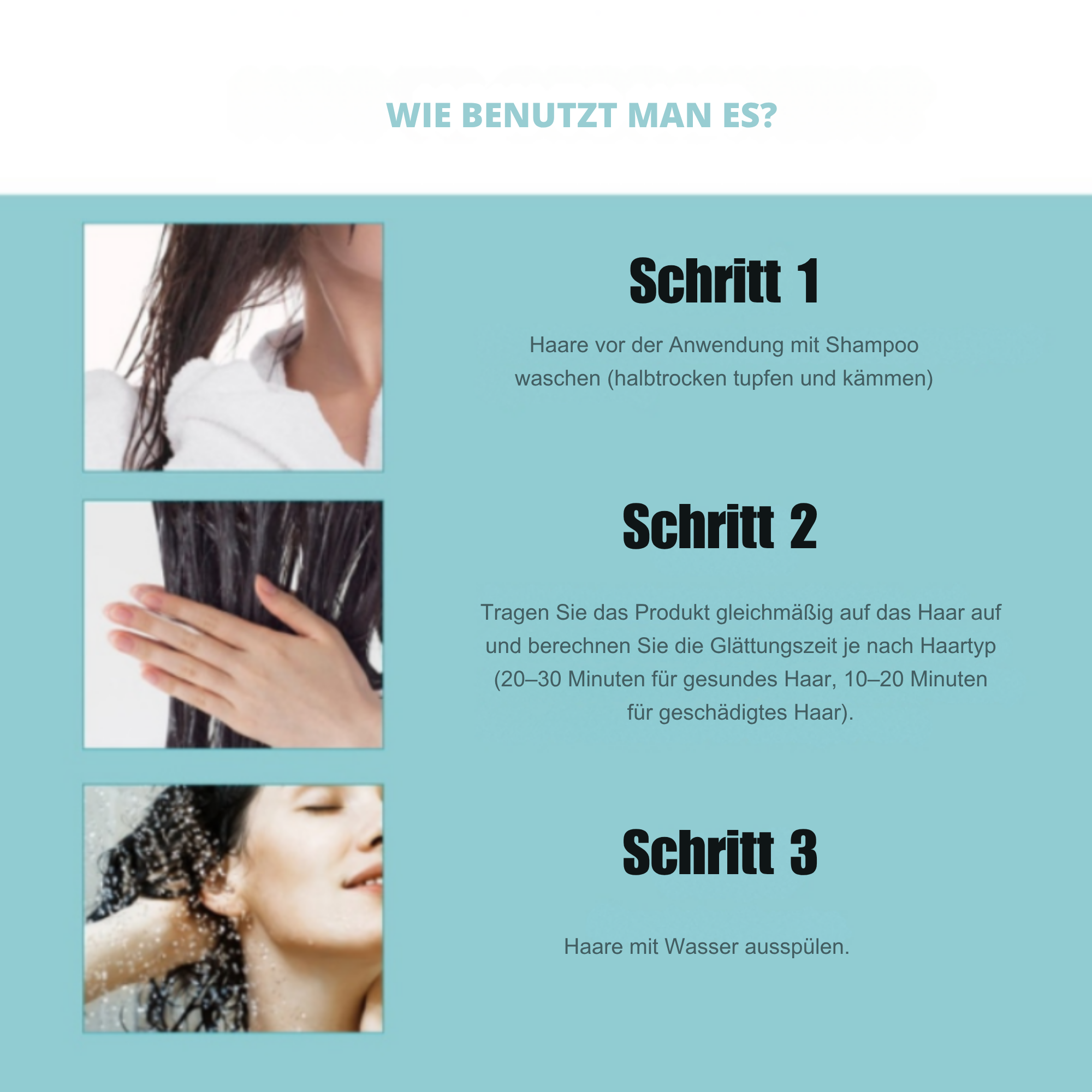 SeidenSchön™ / Sofortglättende Creme Für Seidiges Haar