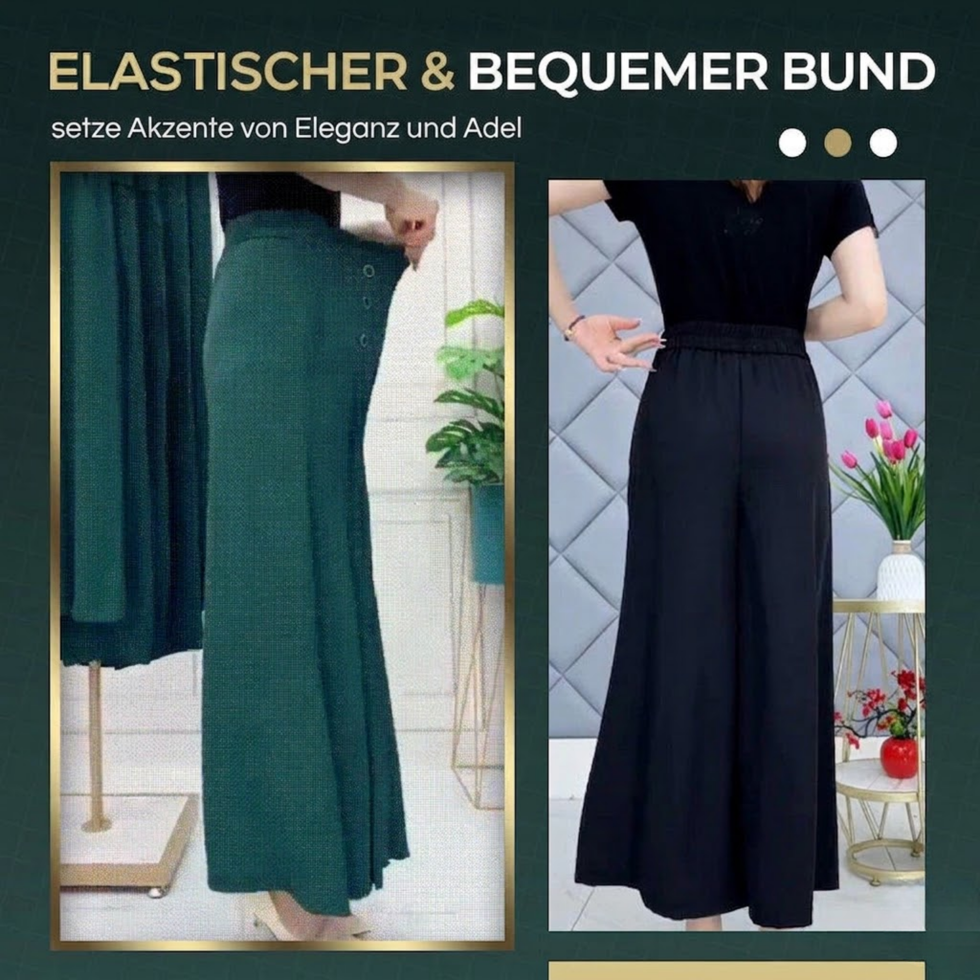LuftHose – Damen Plisseehose | Schlank, Bequem & Knitterfrei