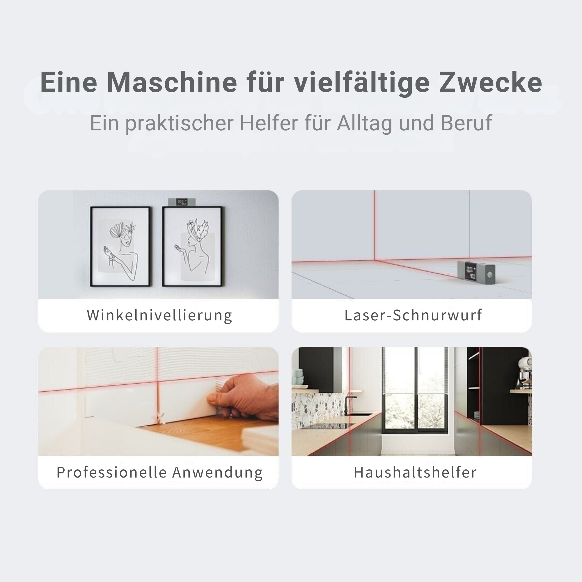WinkelPro – Digitaler Laser Winkelmesser