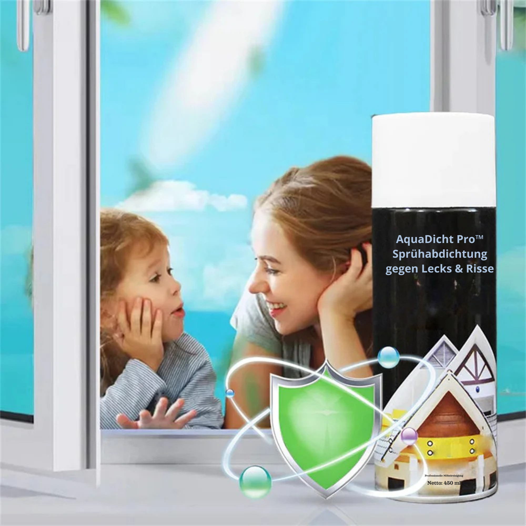 AquaDicht Pro™ / Sprühabdichtung gegen Lecks & Risse (1+1 GRATIS)
