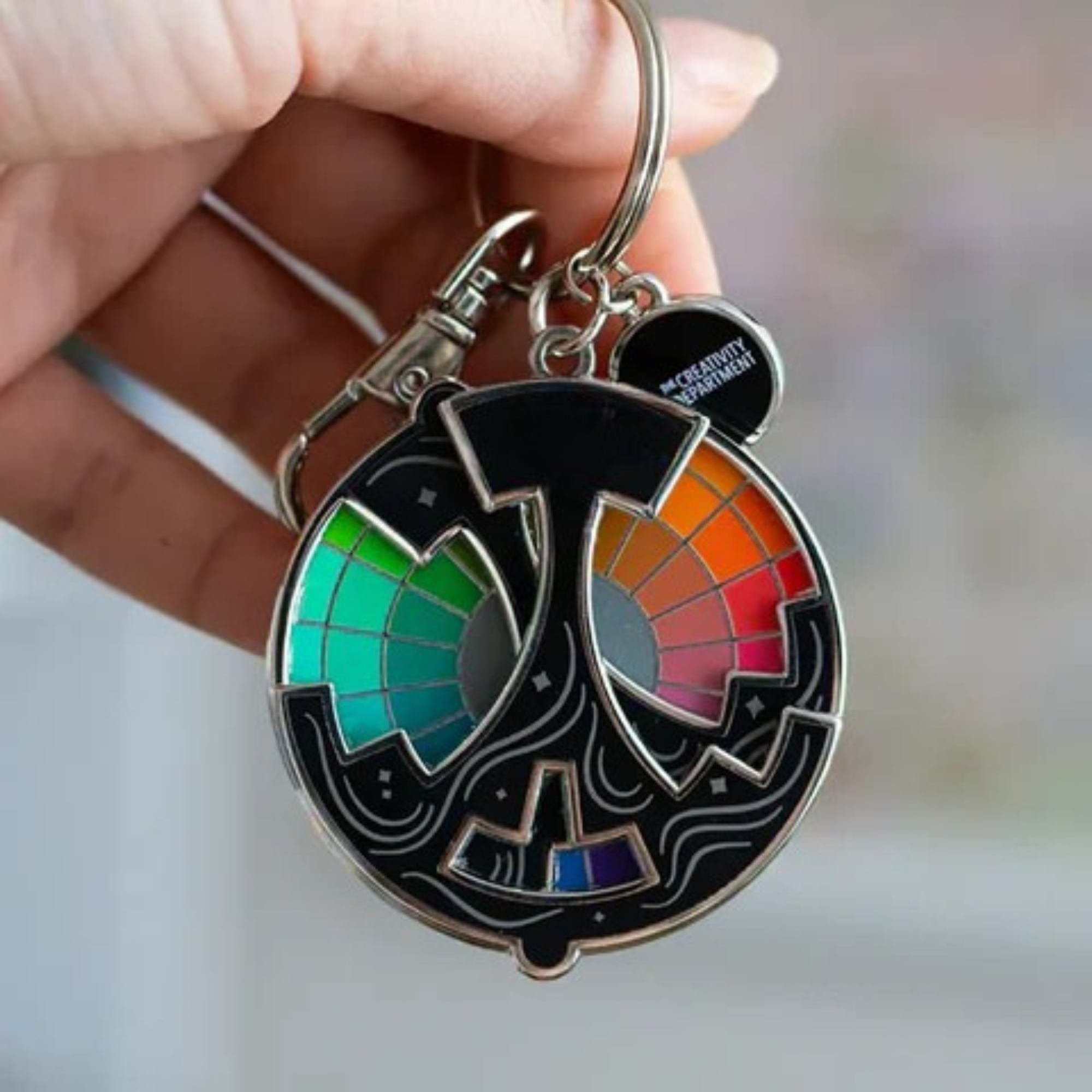 KunterKreis™ / Spaßiger Farbwechsel Emaille Pin