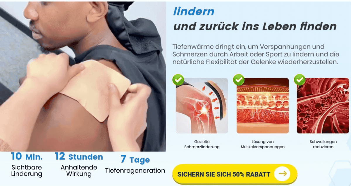 Herbion - Kräuter-Ingwerpflaster zur Schmerzlinderung