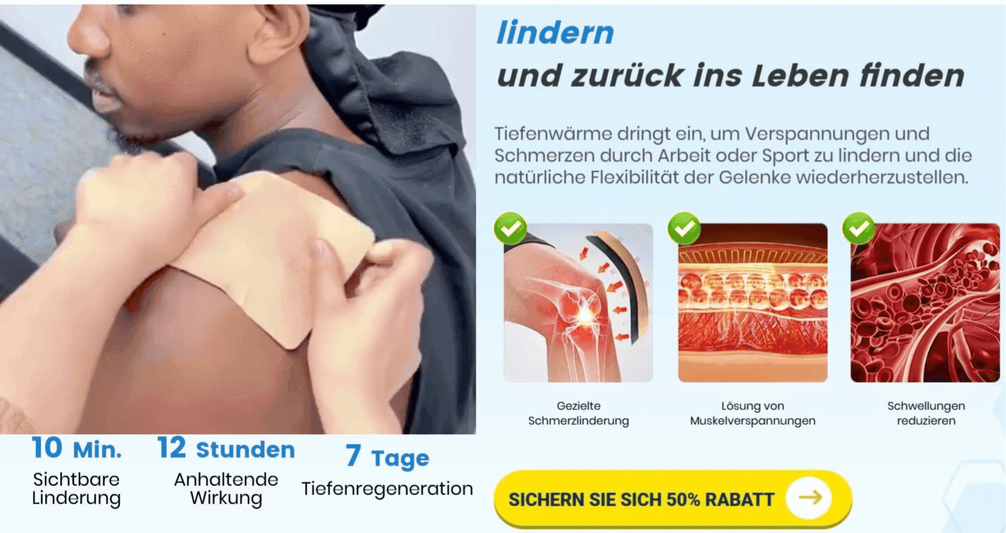 Herbion - Kräuter-Ingwerpflaster zur Schmerzlinderung