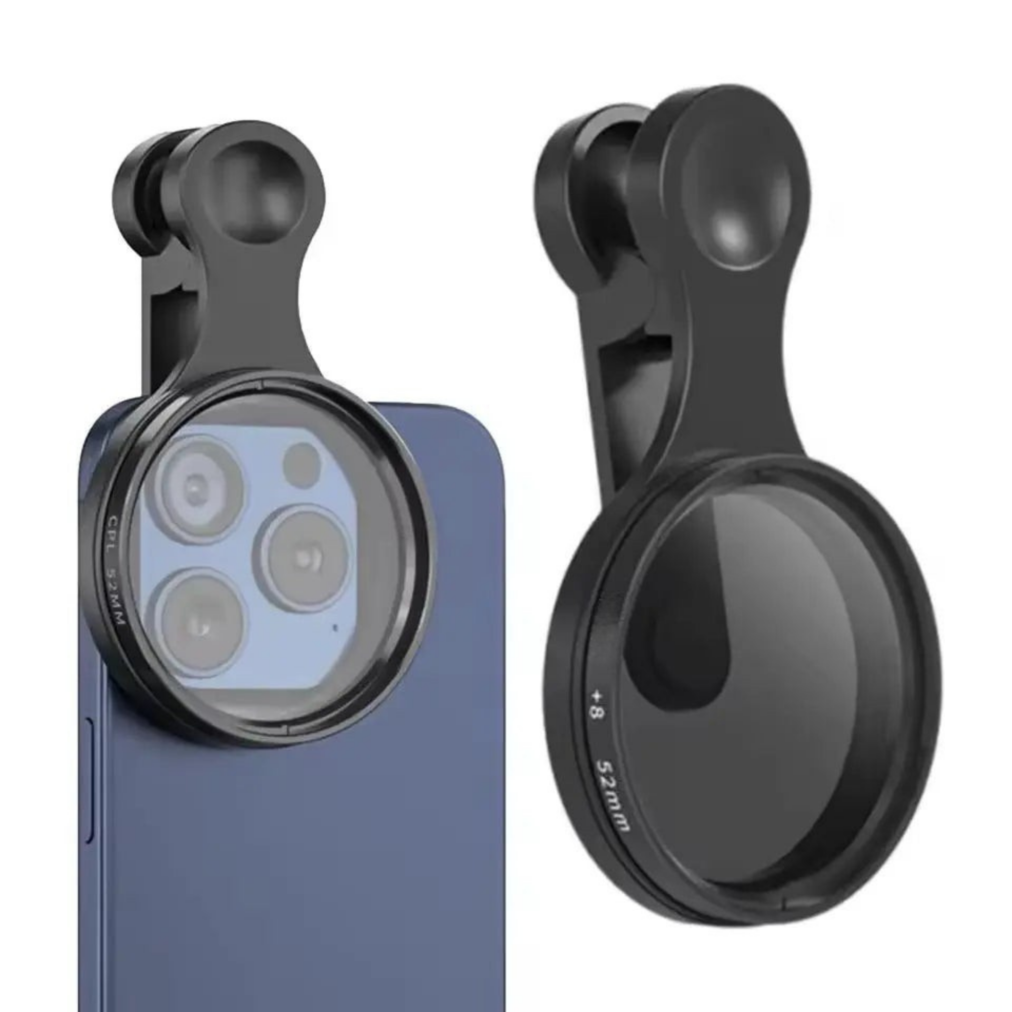 FotoFilter™ / 52mm CPL-Smartphone-Filter für Weniger Blendung & Sattere Farben