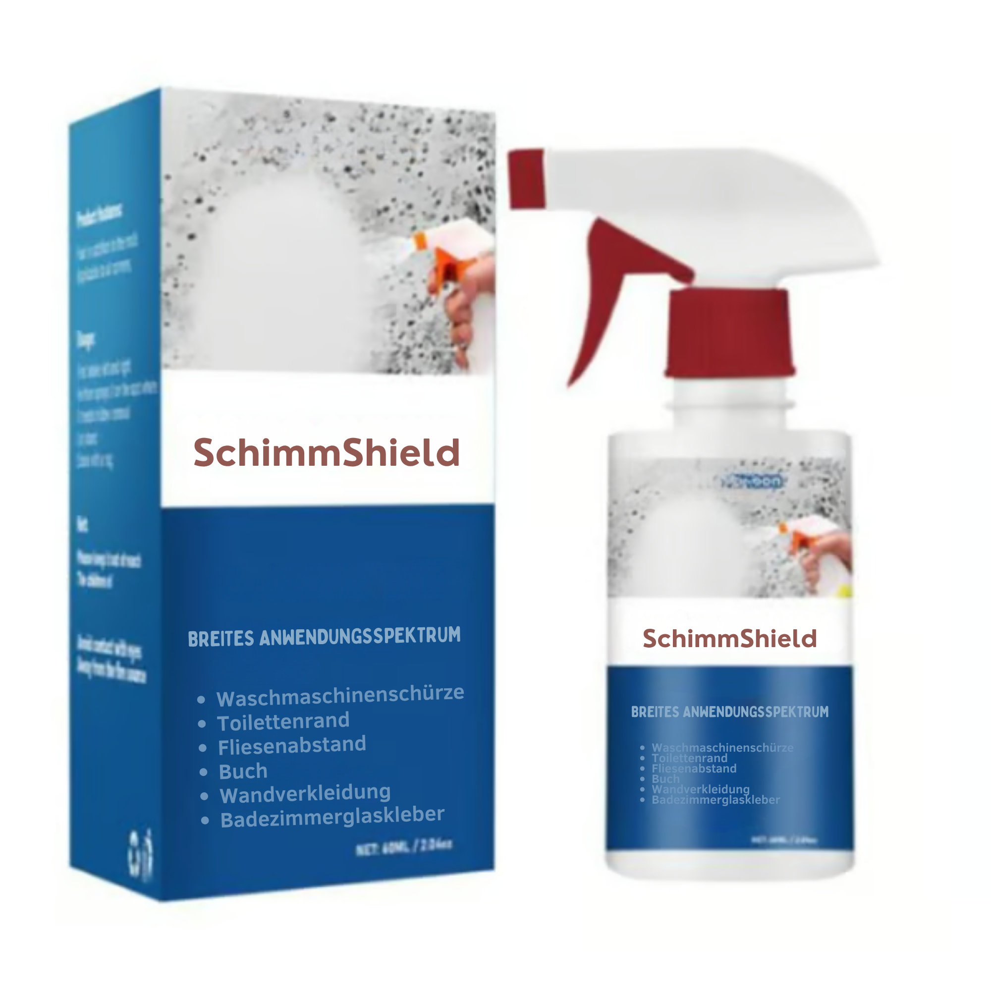 SchimmShield™ / Leistungsstarker Schimmelreinigungsschaum