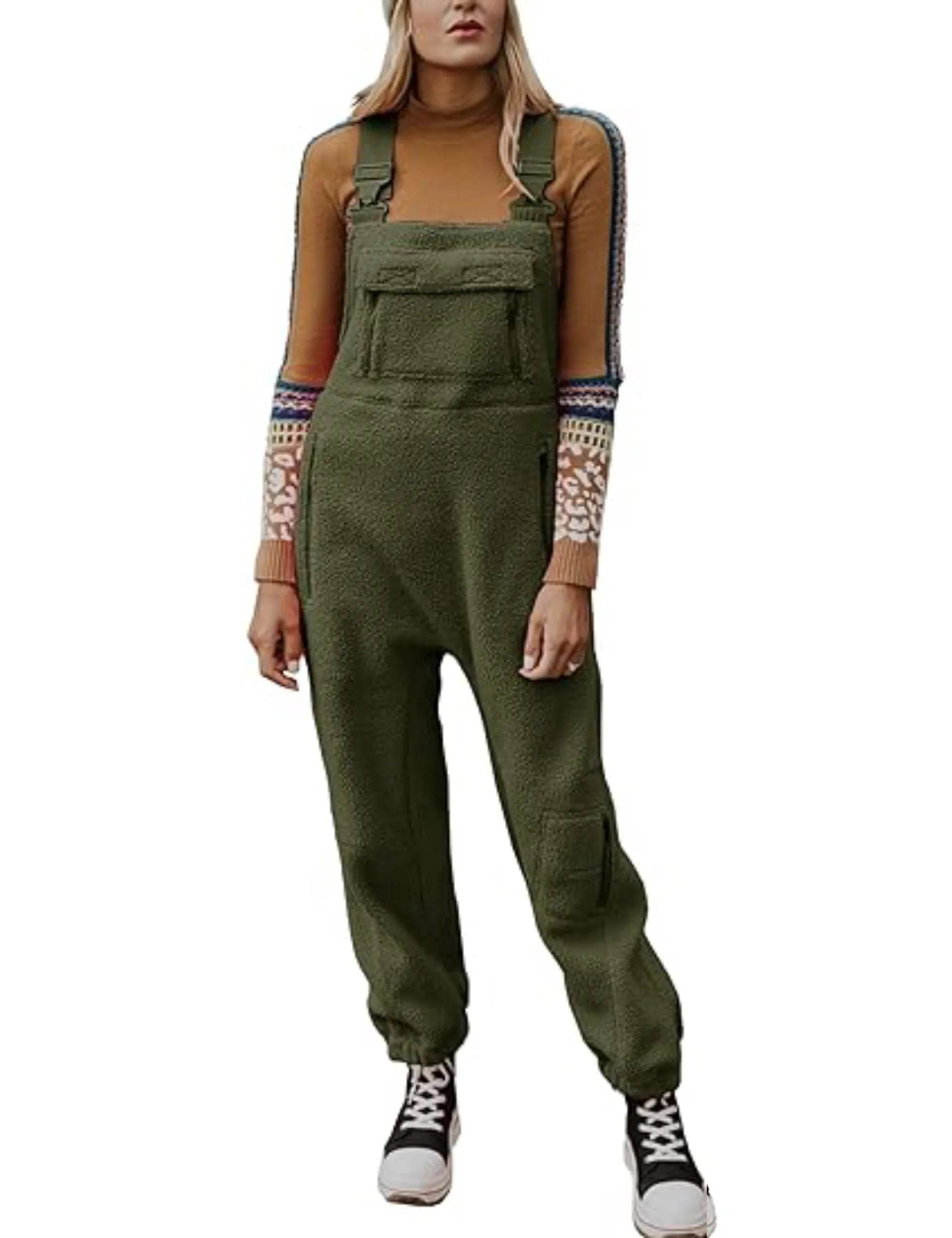 Margrit™ / Lässiger Warmer Fleece-Overall