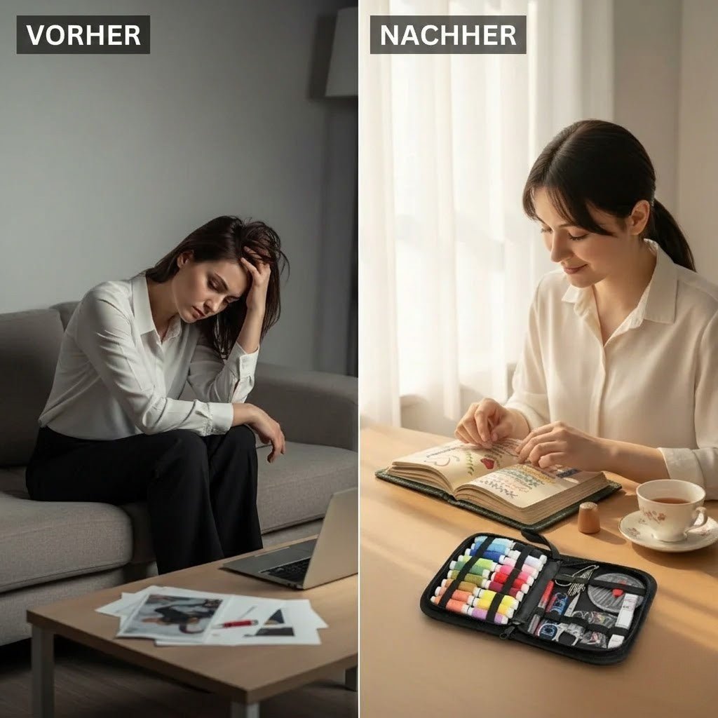 50% OFF TEMPORÄR | StichTagebuch / Stickbuch für kreative Erinnerungen - Sopheria