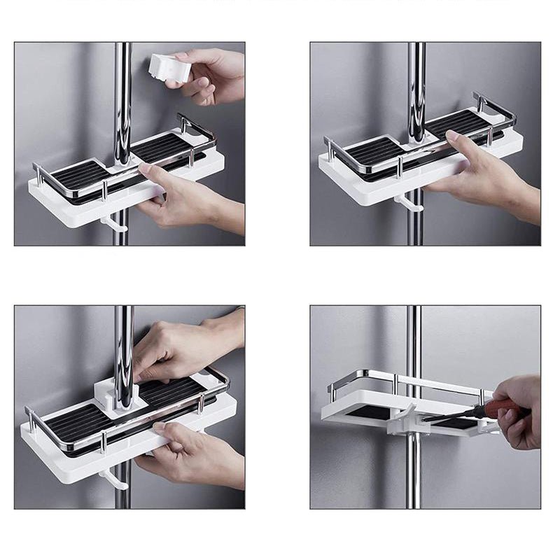 50% RABATT | ShowerCaddy - Badstangenhalter für die Dusche [Letzter Tag Rabatt] - Sopheria