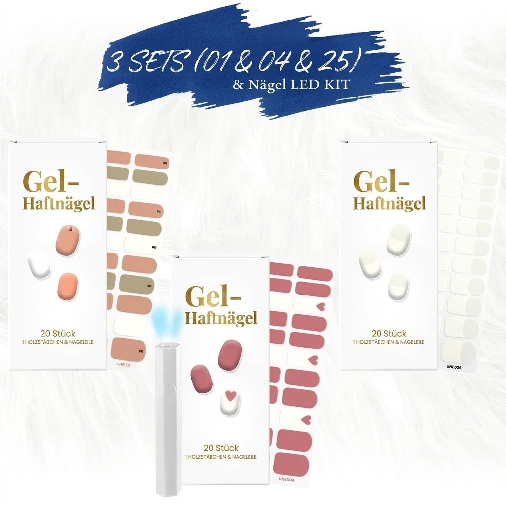 50% RABATT TEMPORÄR | Glossify / Hochglanz Nägel mit schnellem Trocknen - Sopheria