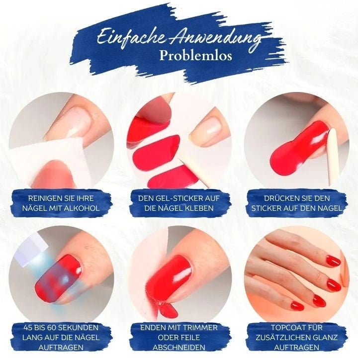 50% RABATT TEMPORÄR | Glossify / Hochglanz Nägel mit schnellem Trocknen - Sopheria