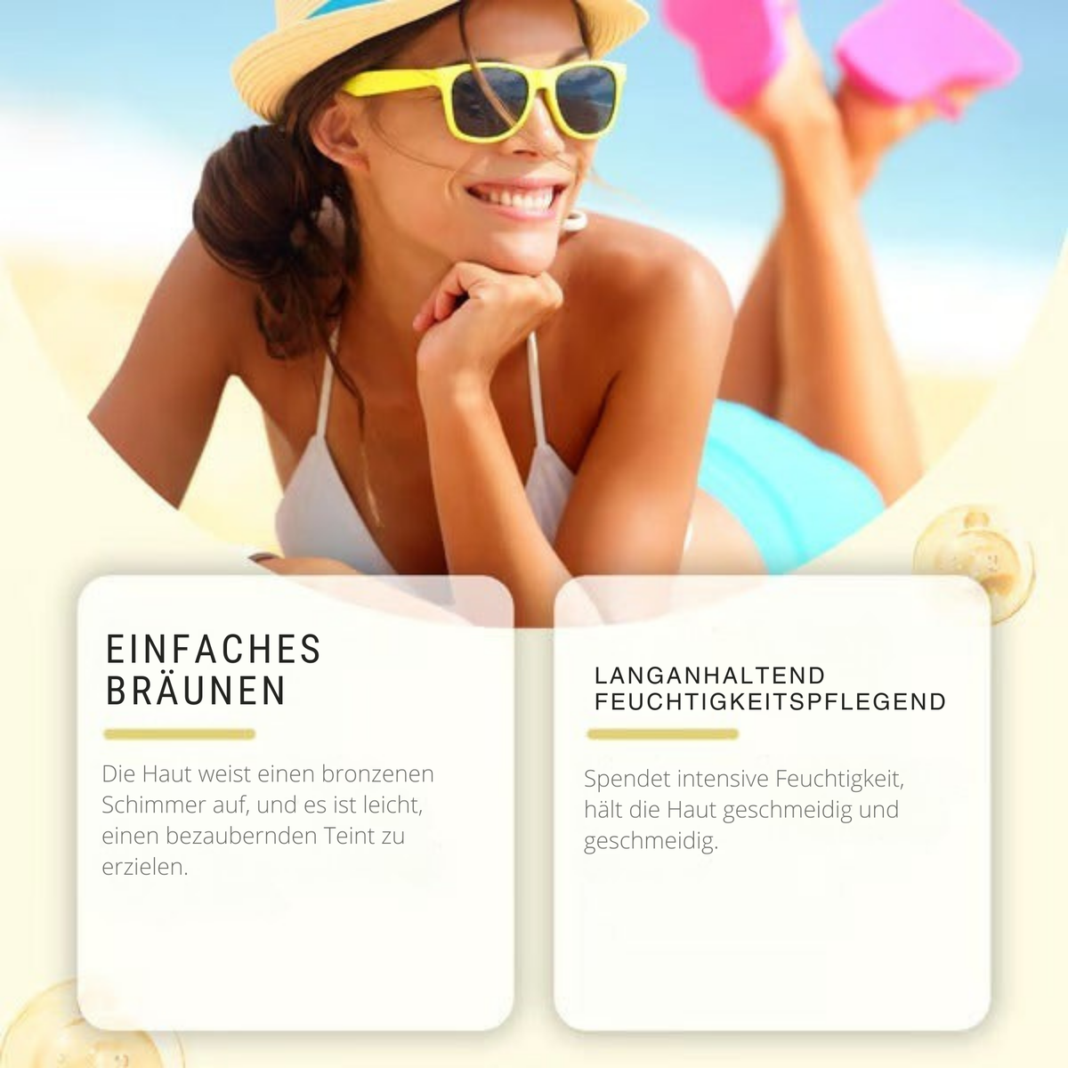 SonnenSchimmer™ / Gold Shimmer Selbstbräunungsbeschleuniger-Gel