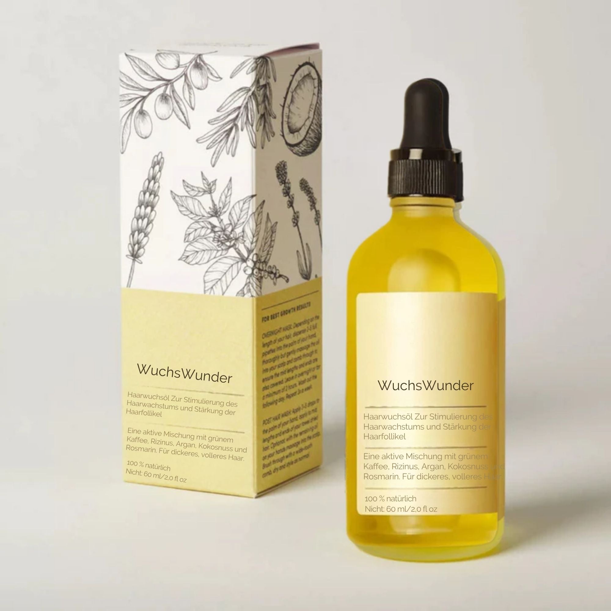 WuchsWunder™ / Ätherisches Öl Für Haarwachstum (1+2 GRATIS)