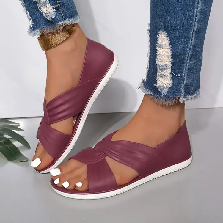 Gabriele / Bowtie Slide Sandalen