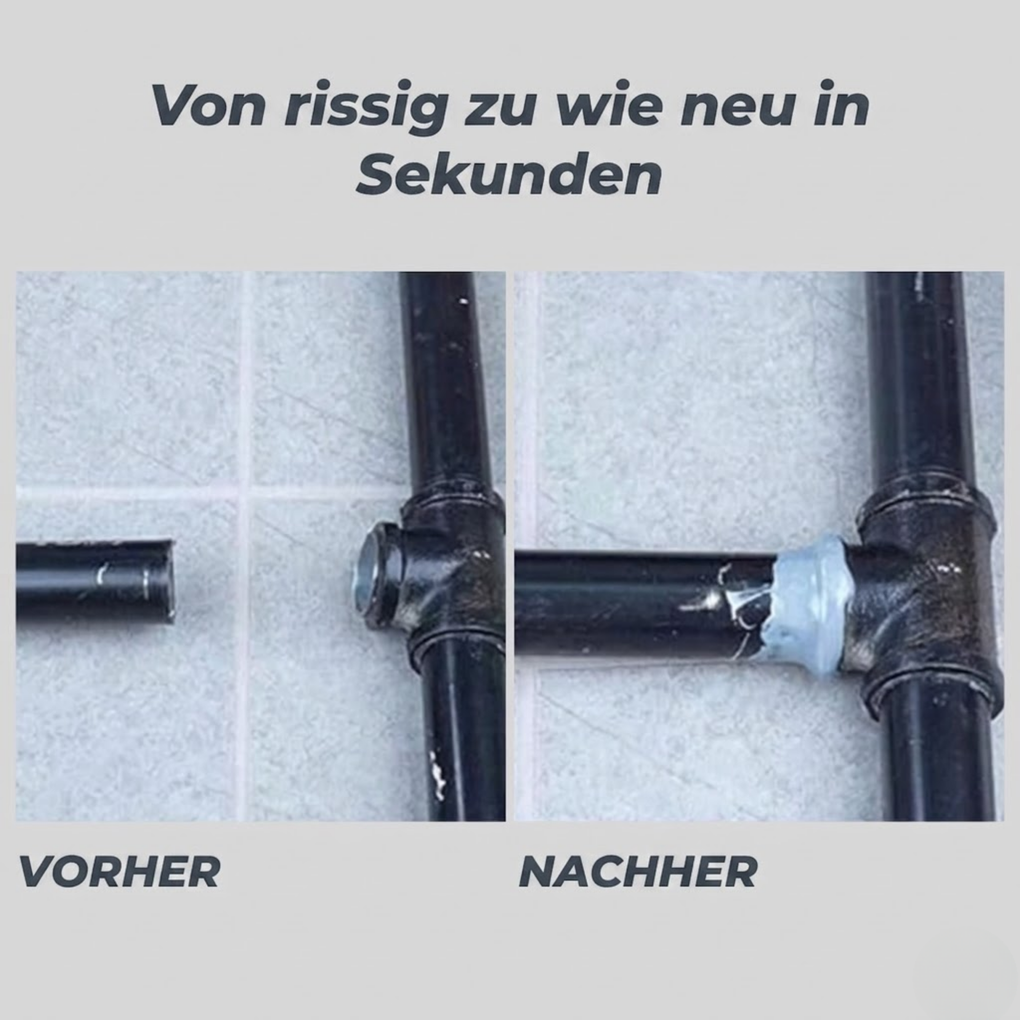 Hochleistungskleber für Holz, Metall & Kunststoff | Extra Starke Soforthaftung | Wasser- & Hitzebeständig für Dauerhafte Reparaturen – FixPro