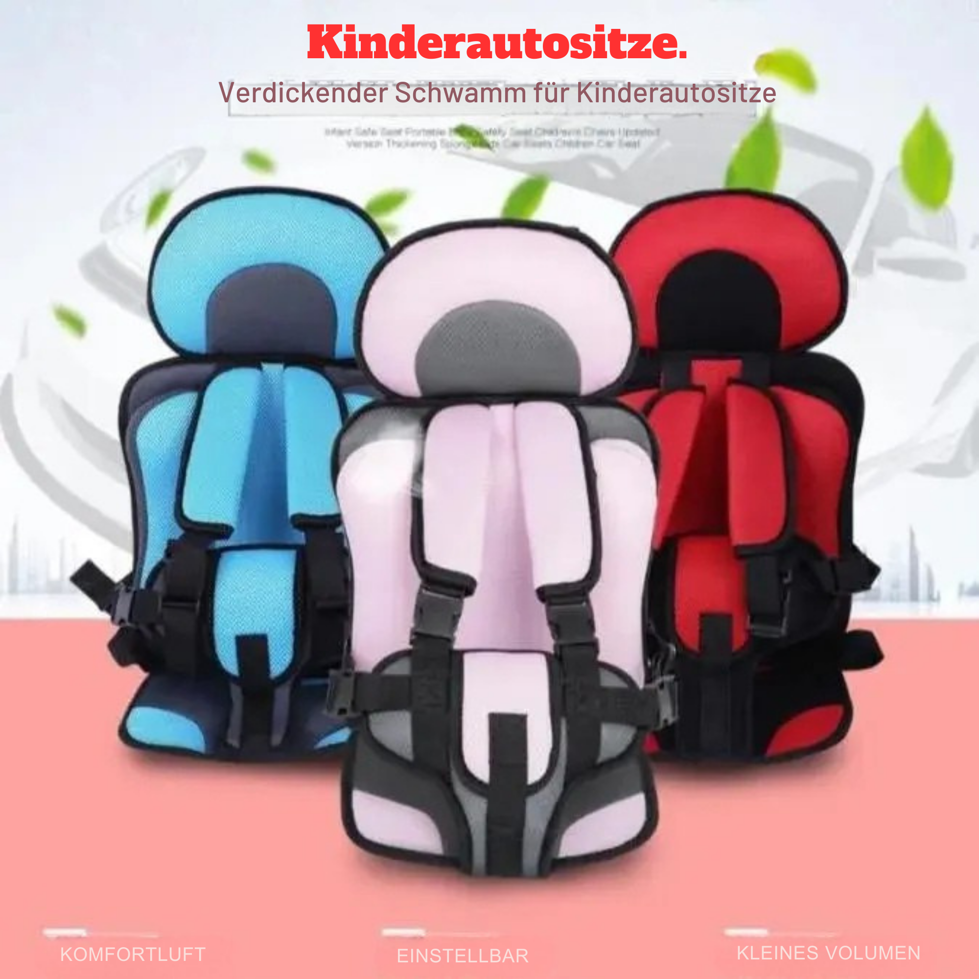 SicherSitz™ / Tragbarer Kindersicherheitssitz