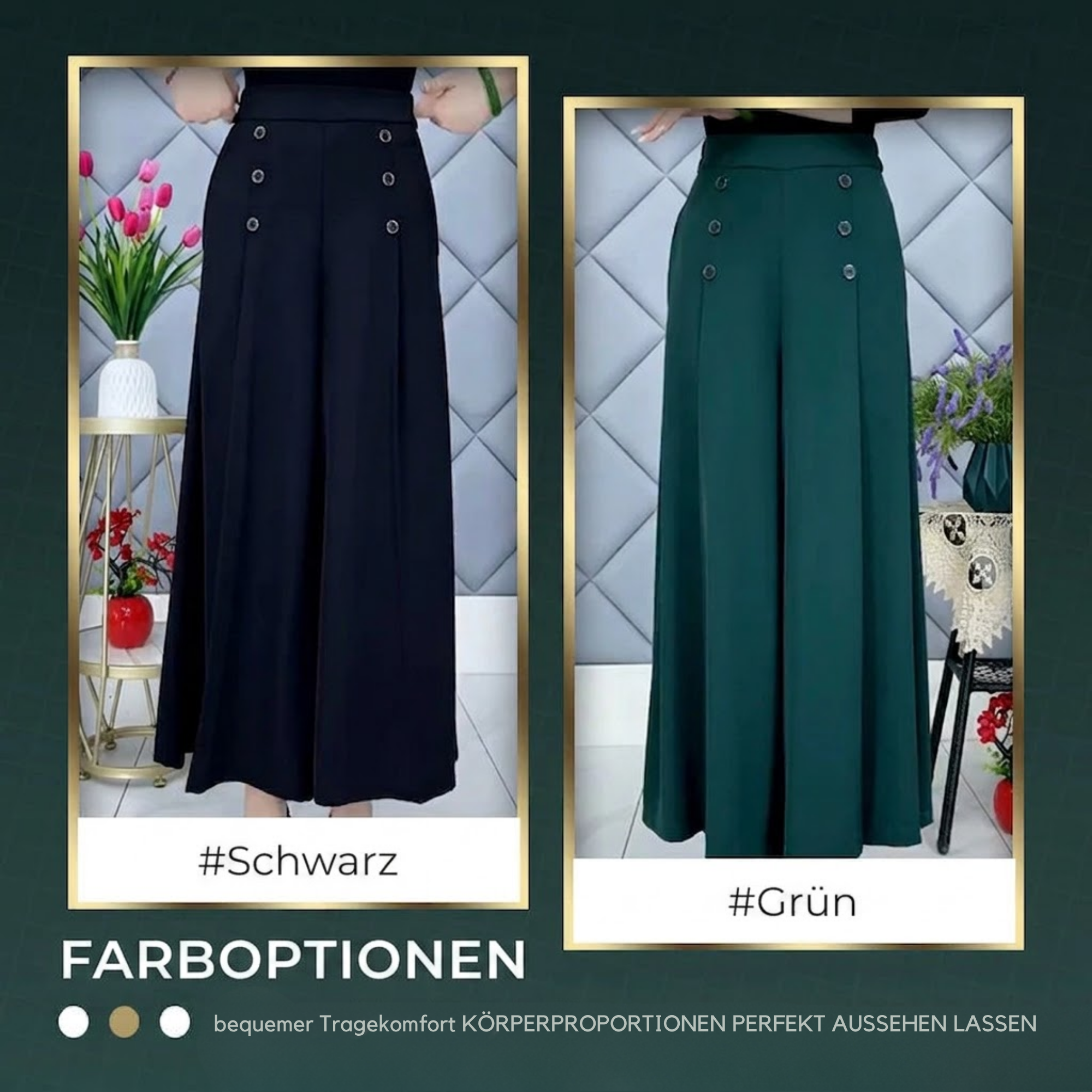 LuftHose – Damen Plisseehose | Schlank, Bequem & Knitterfrei