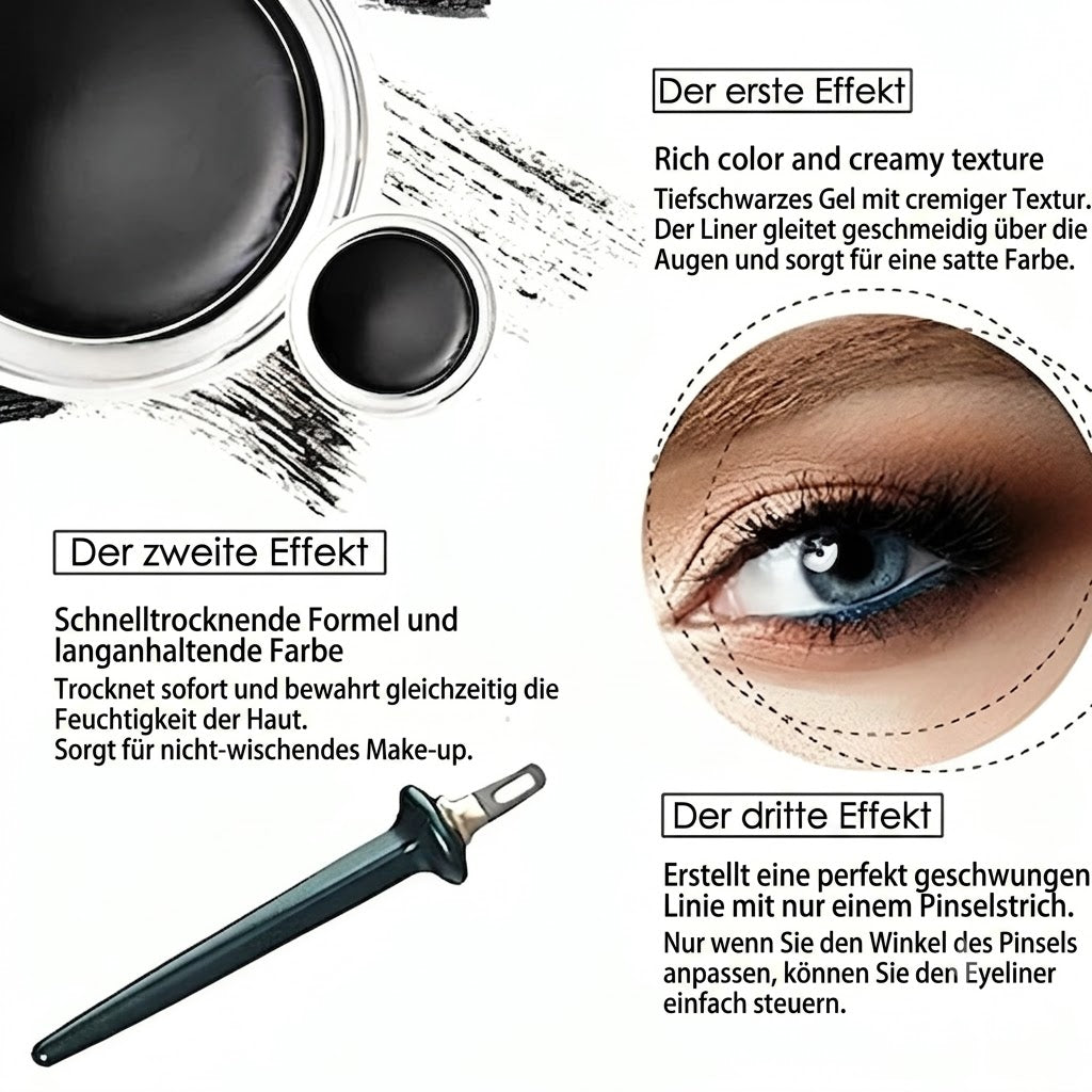AugenAkzent | Verabschiede dich von schwierigem Eyeliner-Auftragen!