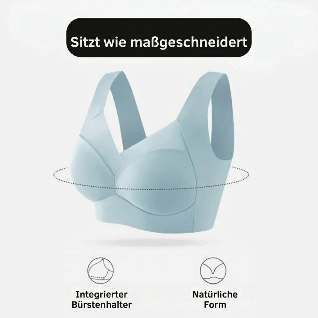 Sorelia / BH ohne Bügel | Nahtloser Komfort BH | Sanfter Push Up Halt (1+1 Gratis)