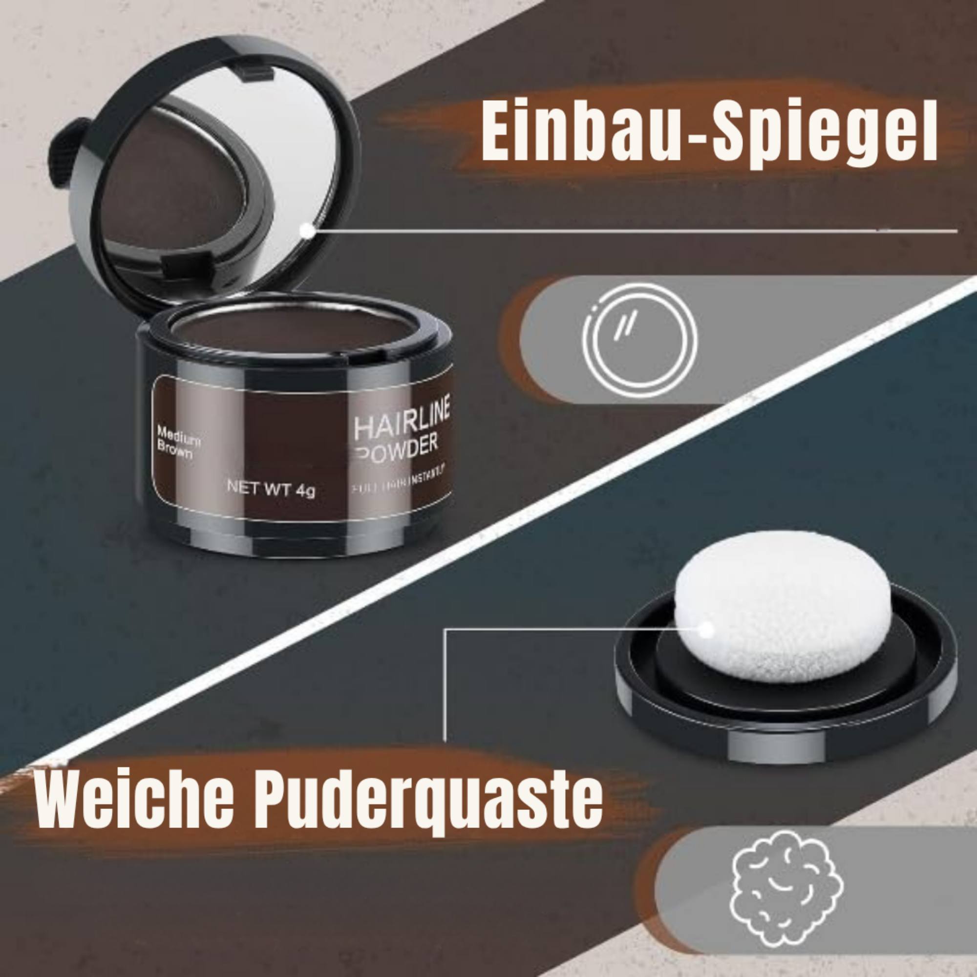 SträhnenShade™ / Ansatzpuder Für Schnelle Kaschierung (1+1 GRATIS)