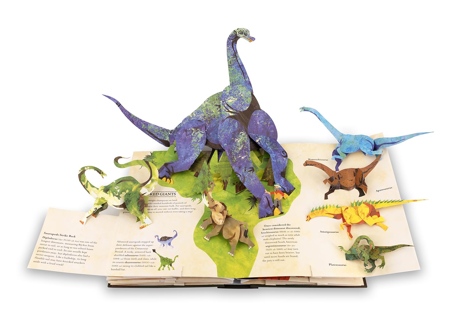 BrüllBuch – 3D-Pop-up-Buchreihe über die Urzeit