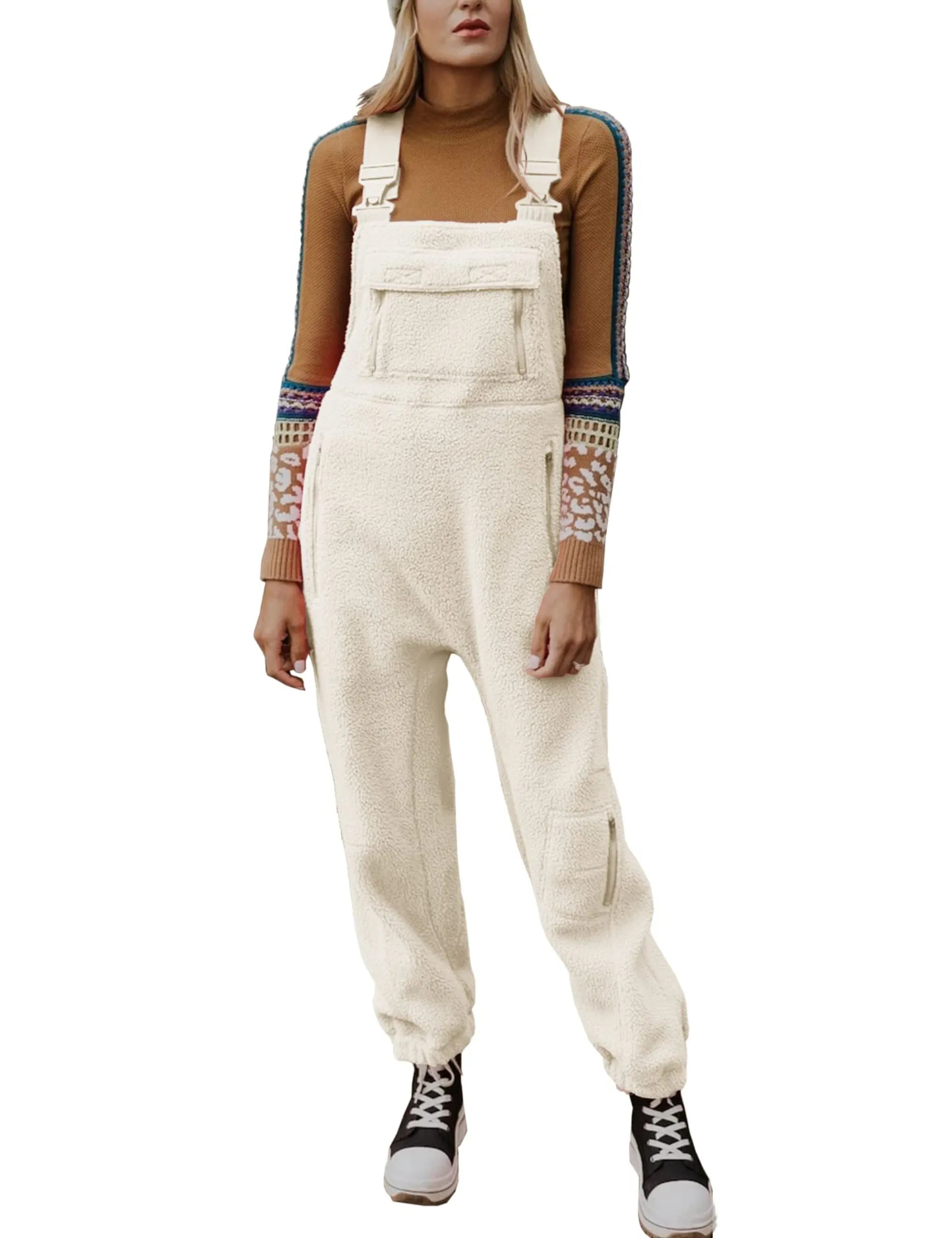 Margrit™ / Lässiger Warmer Fleece-Overall